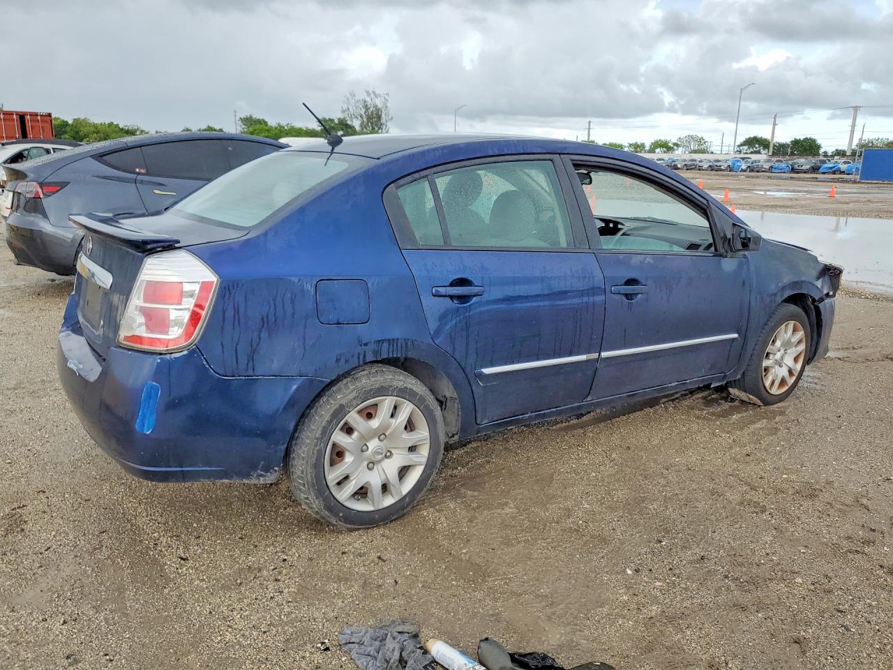 2012 Nissan Sentra 2.0 Синий vin: 3N1AB6AP2CL669345