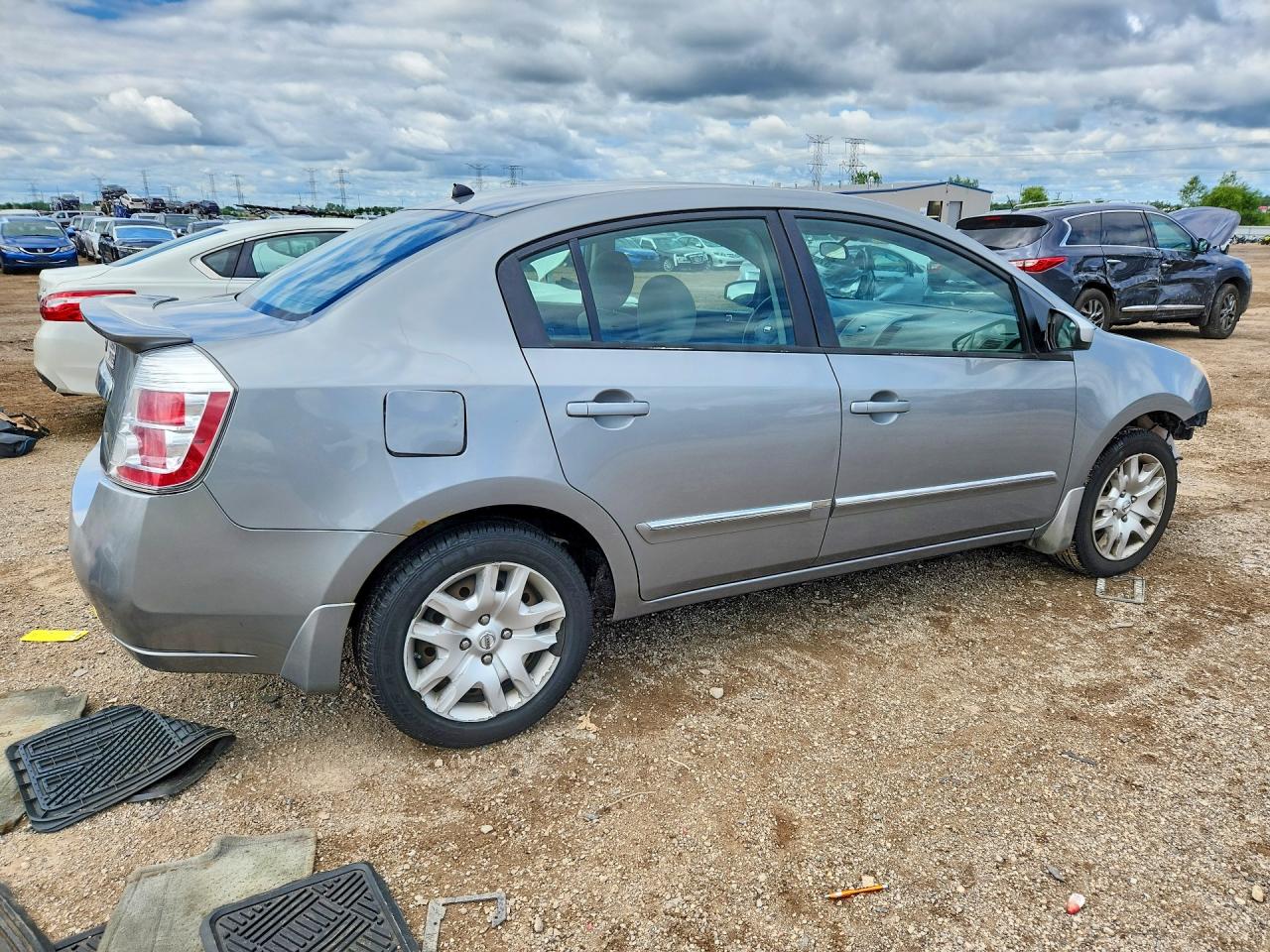 2012 Nissan Sentra 2.0 Gray vin: 3N1AB6AP2CL678417