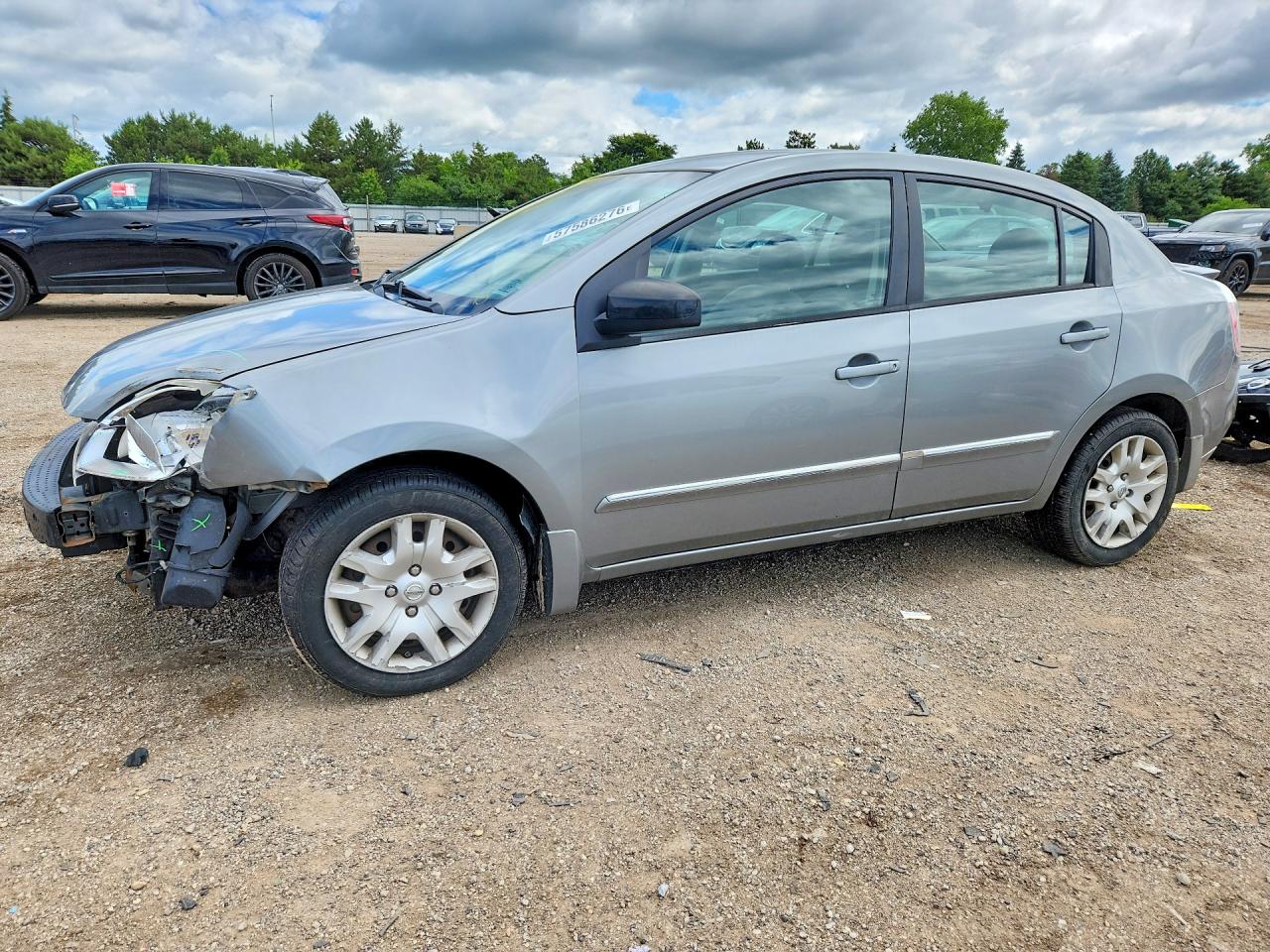 2012 Nissan Sentra 2.0 Gray vin: 3N1AB6AP2CL678417