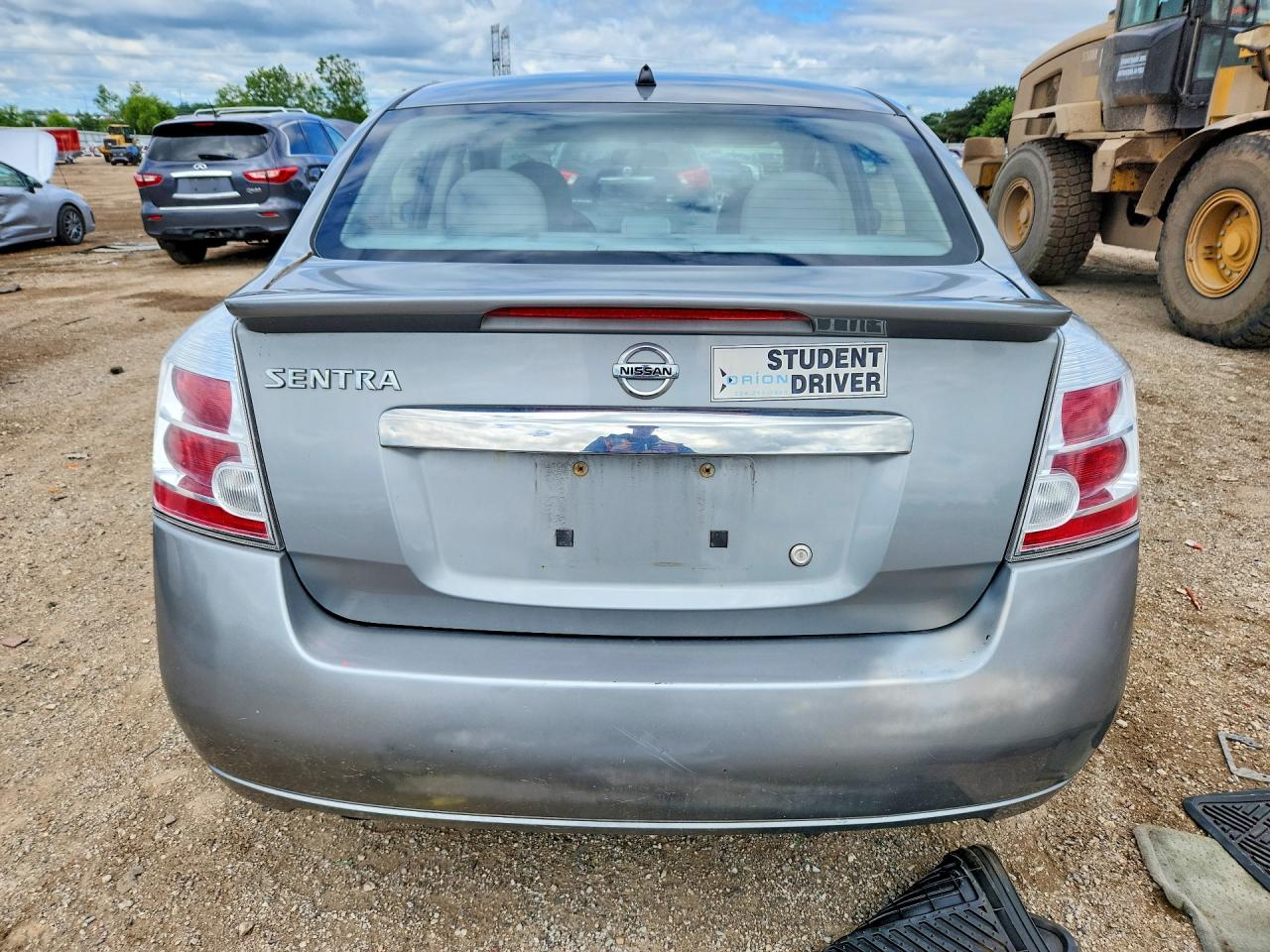 2012 Nissan Sentra 2.0 Gray vin: 3N1AB6AP2CL678417
