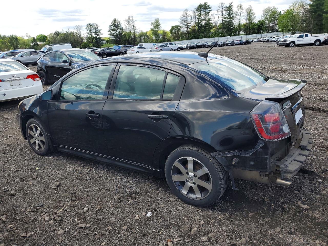 2012 Nissan Sentra 2.0 Black vin: 3N1AB6AP2CL690728