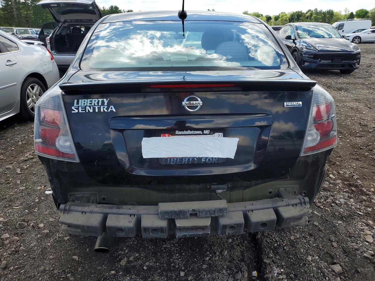 2012 Nissan Sentra 2.0 Black vin: 3N1AB6AP2CL690728