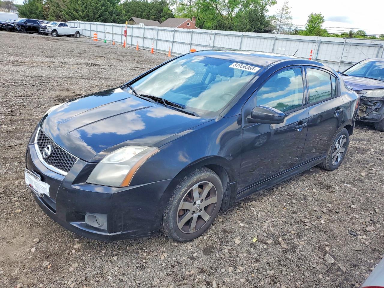 2012 Nissan Sentra 2.0 Black vin: 3N1AB6AP2CL690728