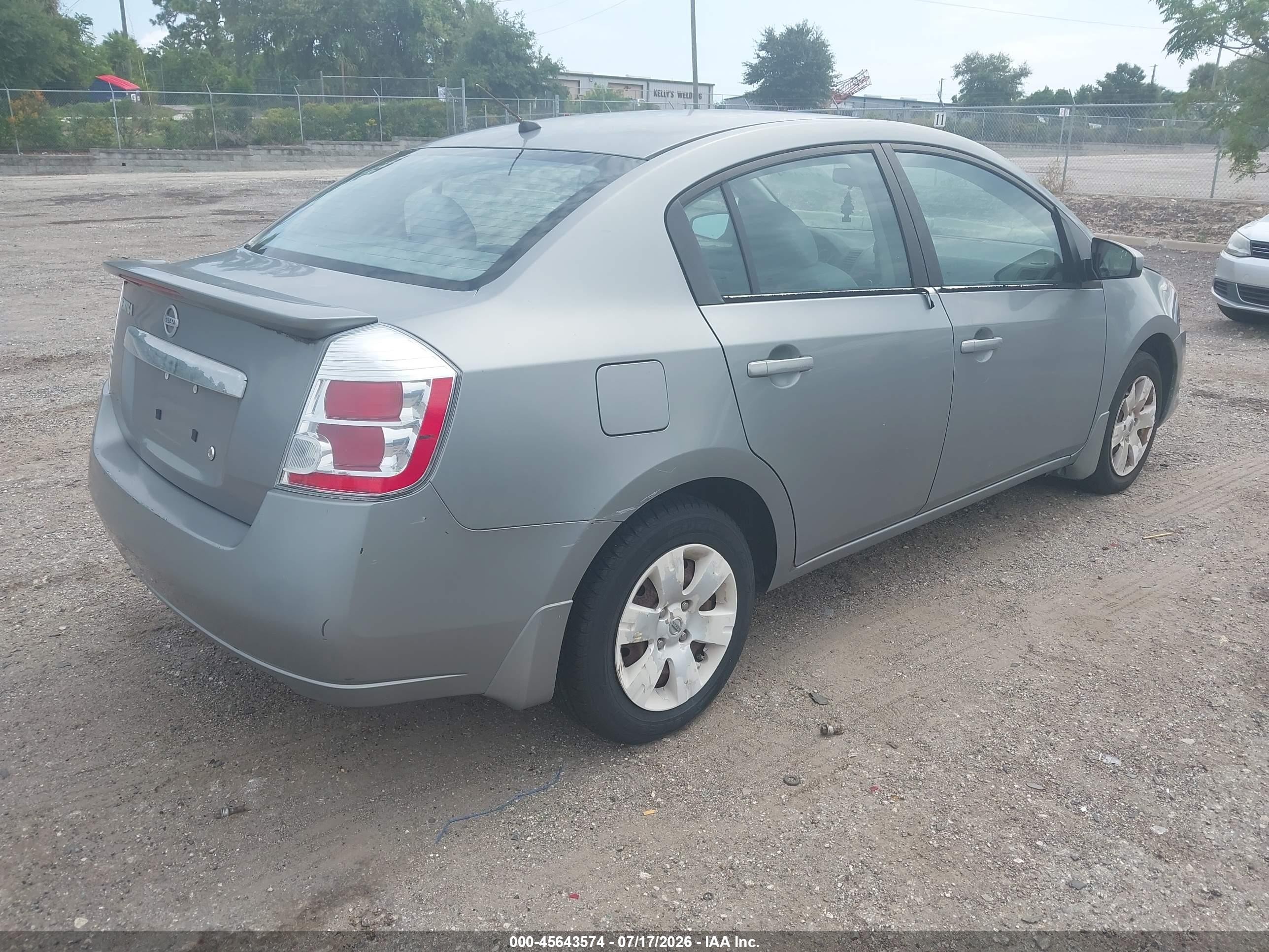 2012 Nissan Sentra 2.0 Gray vin: 3N1AB6AP2CL729222