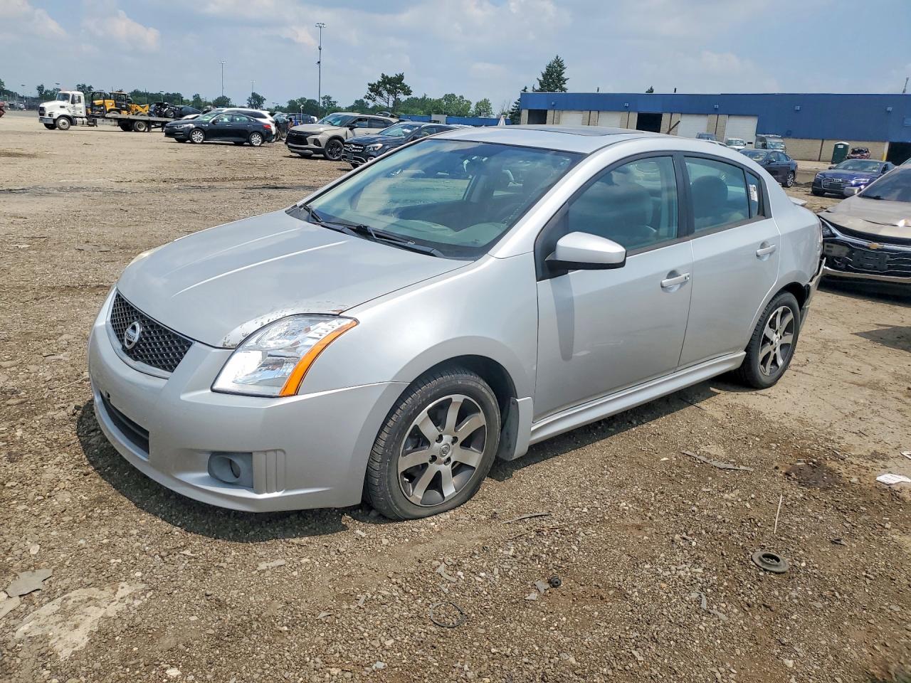 2012 Nissan Sentra 2.0 Silver vin: 3N1AB6AP2CL746232