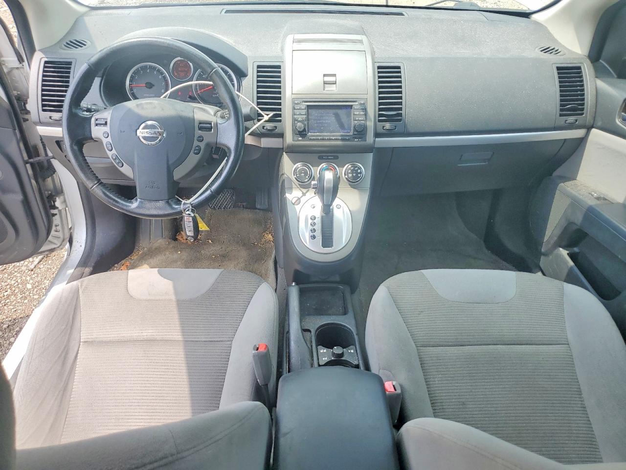 2012 Nissan Sentra 2.0 Silver vin: 3N1AB6AP2CL746232