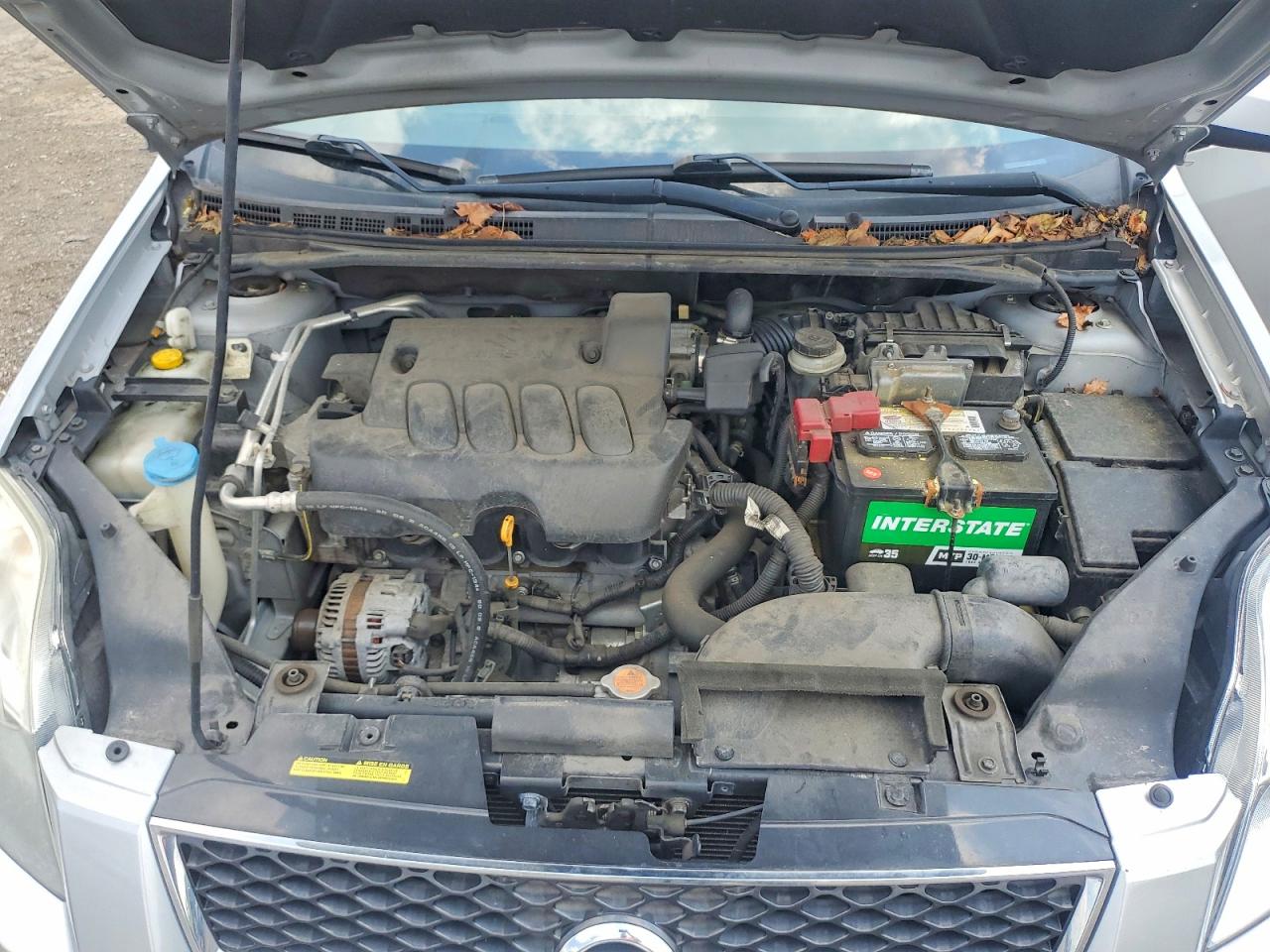 2012 Nissan Sentra 2.0 Silver vin: 3N1AB6AP2CL746232