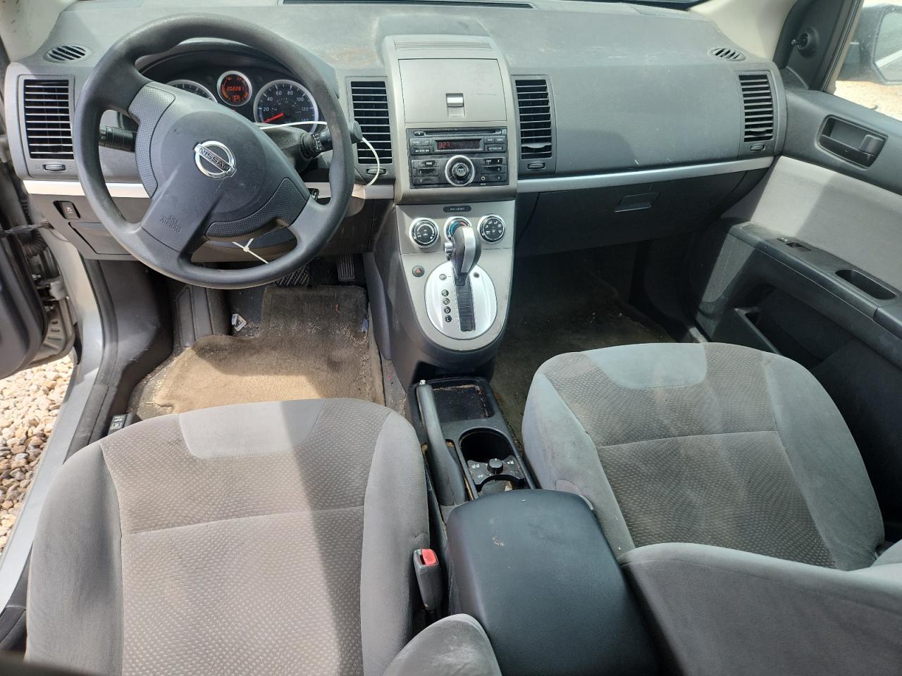 2012 Nissan Sentra 2.0 Silver vin: 3N1AB6AP2CL751270