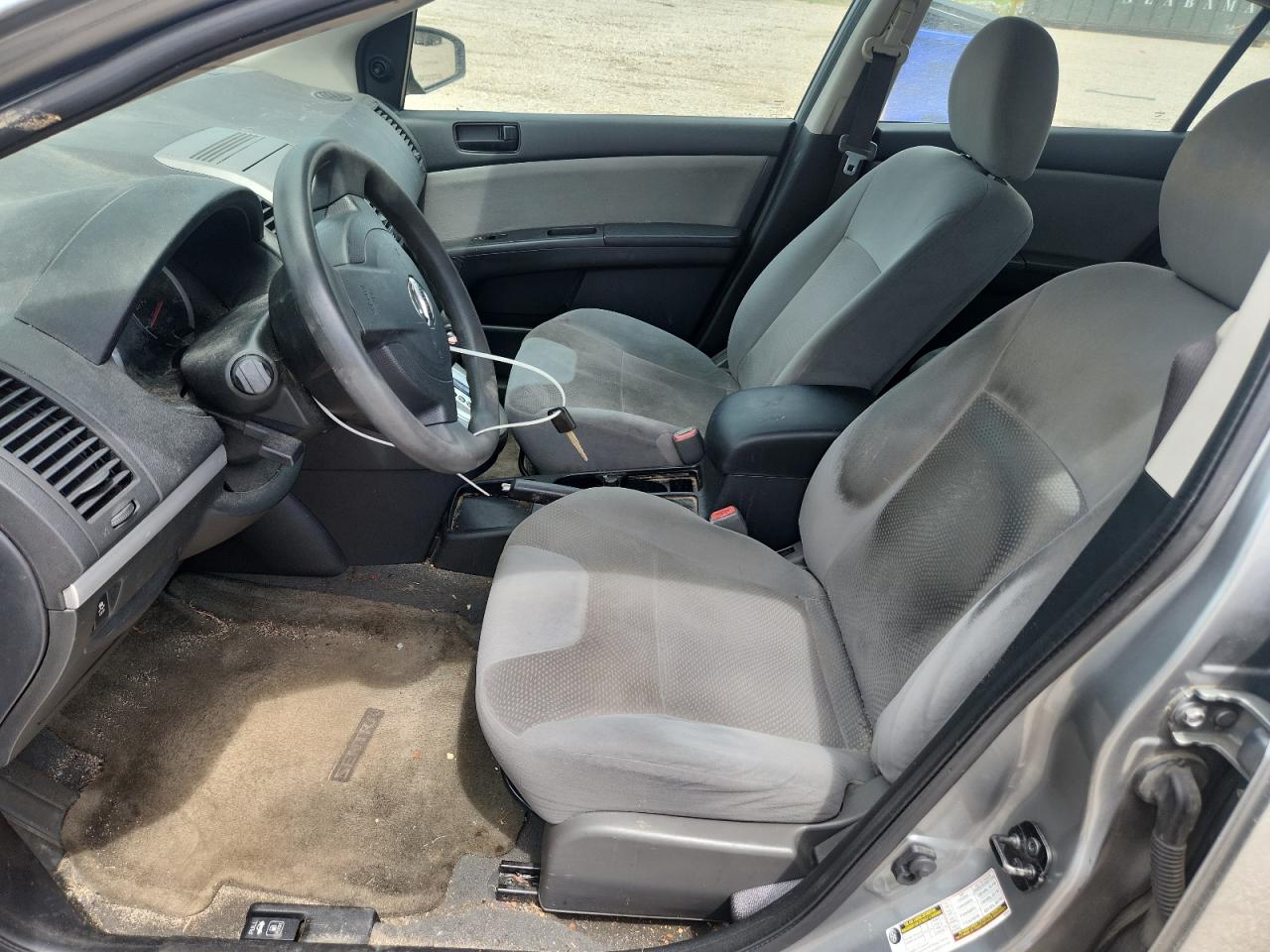 2012 Nissan Sentra 2.0 Silver vin: 3N1AB6AP2CL751270