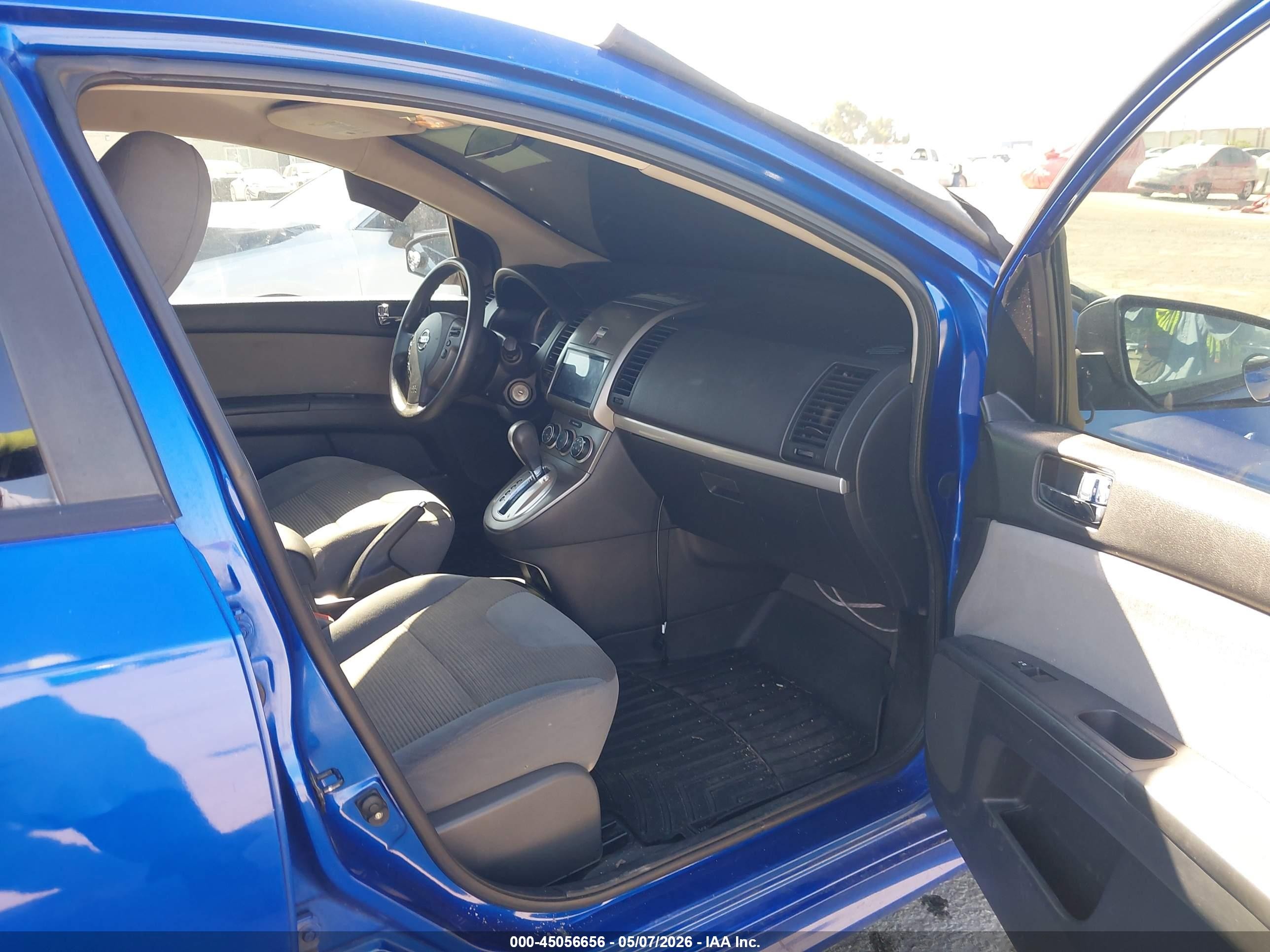 2012 Nissan Sentra 2.0 Sr Blue vin: 3N1AB6AP2CL761278