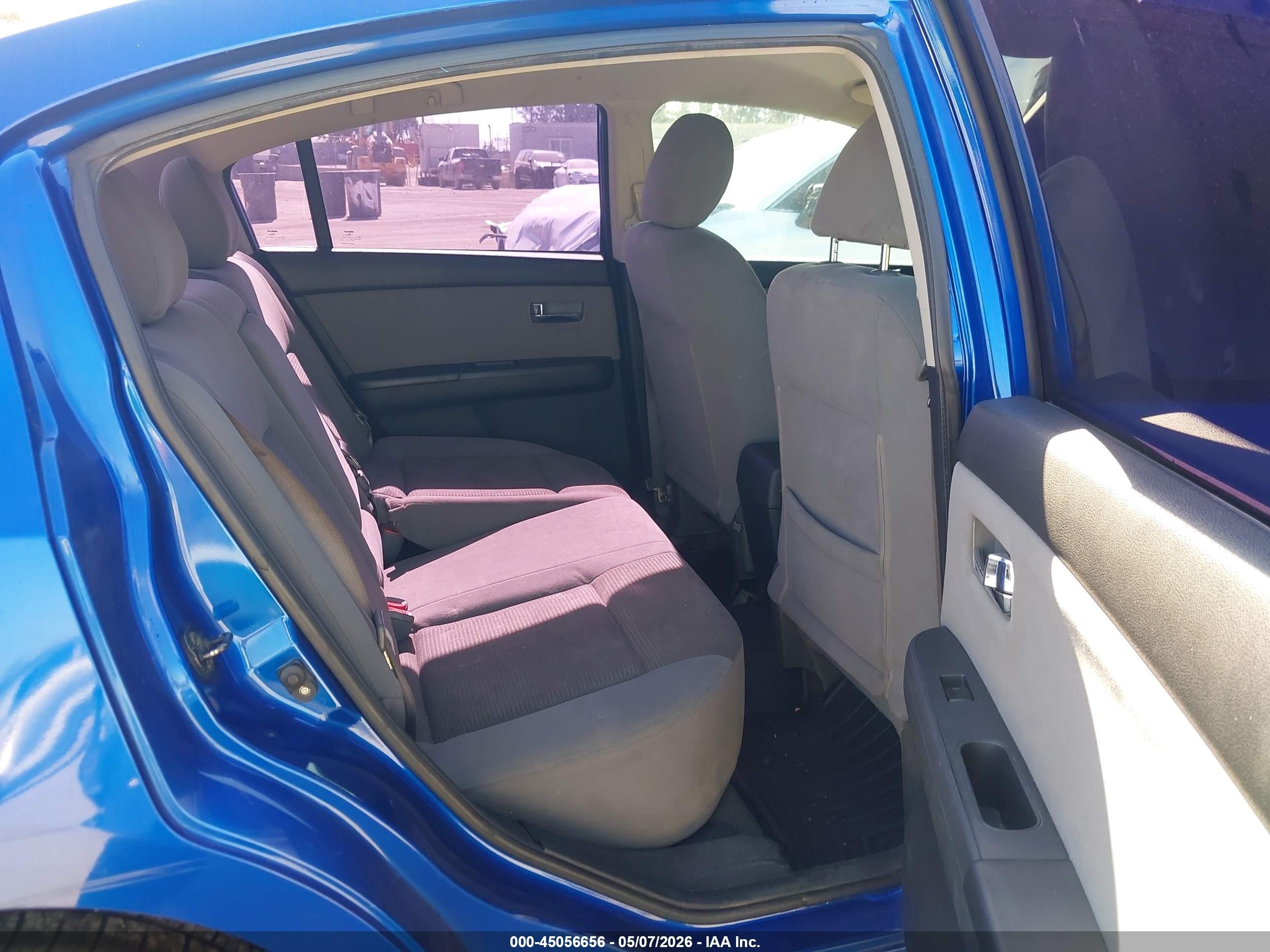 2012 Nissan Sentra 2.0 Sr Blue vin: 3N1AB6AP2CL761278