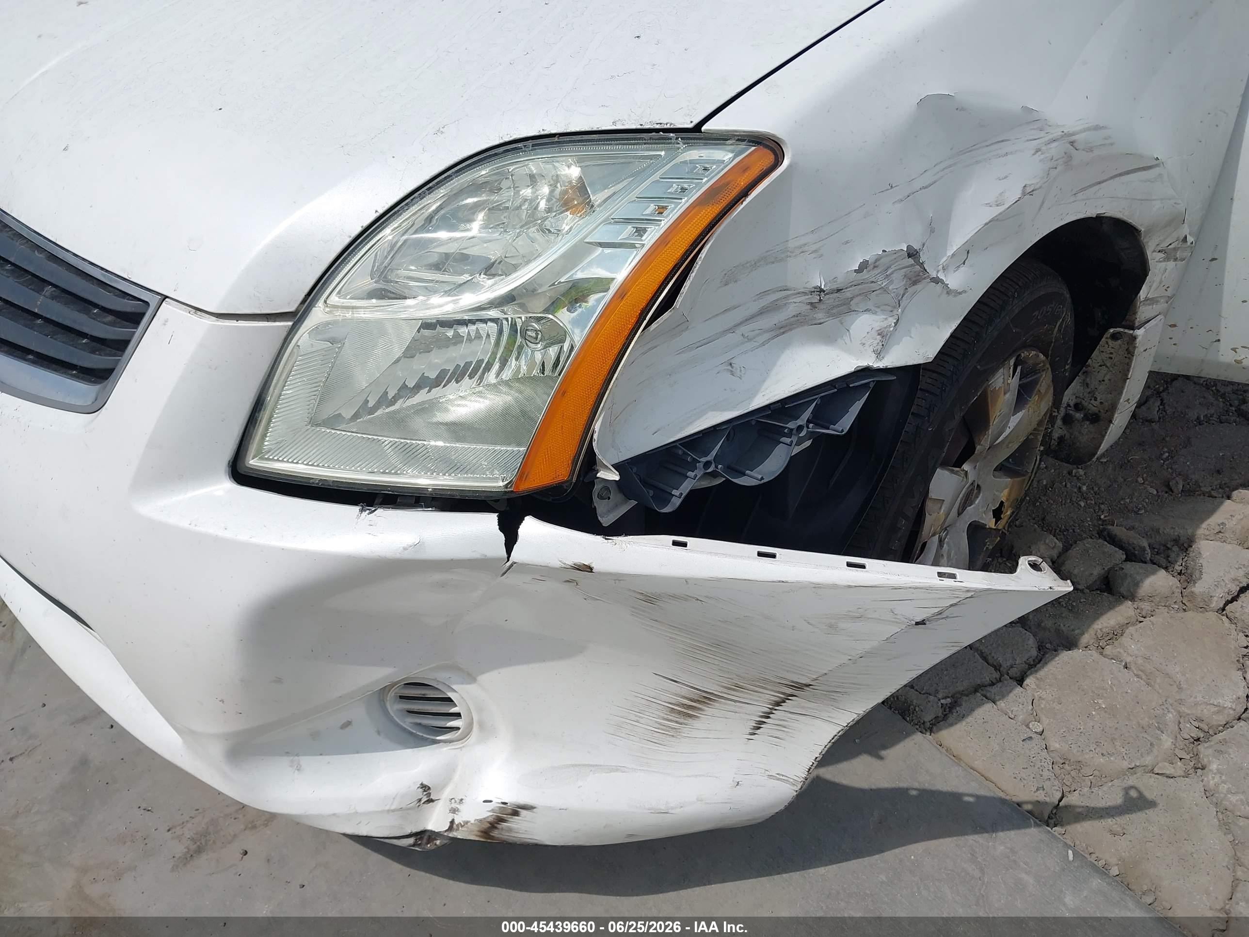 2012 Nissan Sentra 2.0 White vin: 3N1AB6AP2CL773558