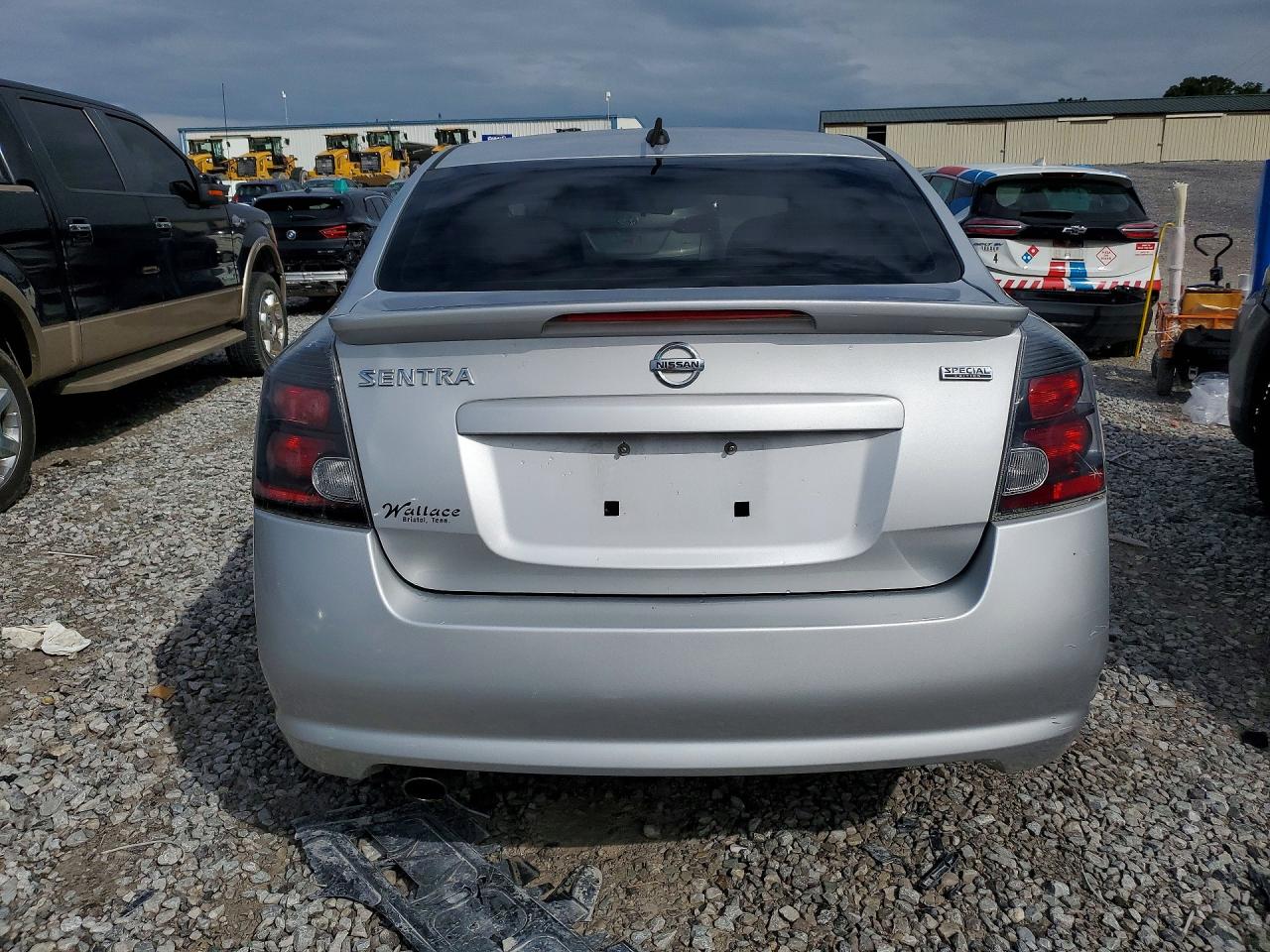 2012 Nissan Sentra Silver vin: 3N1AB6AP2CL780848