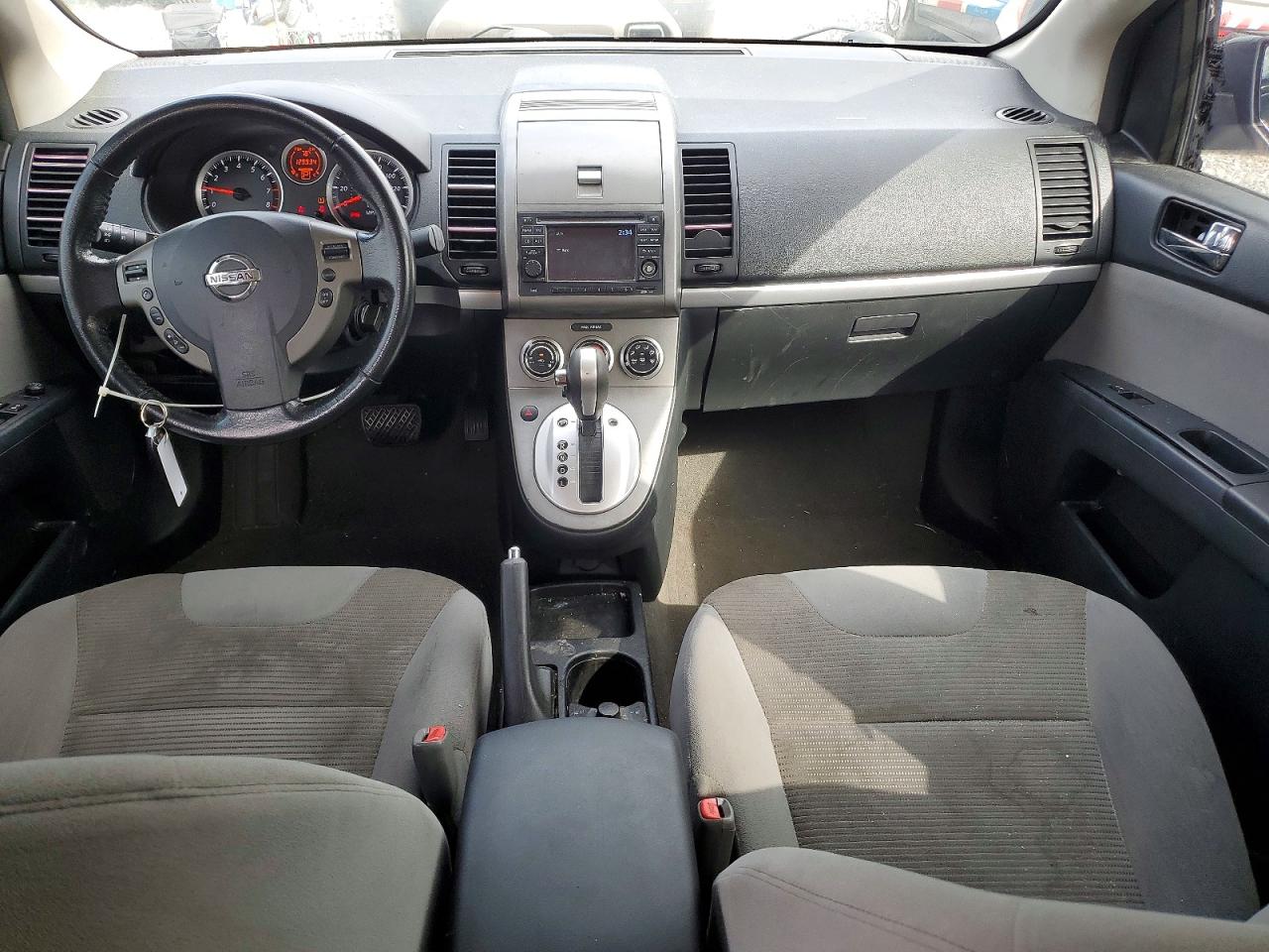 2012 Nissan Sentra Silver vin: 3N1AB6AP2CL780848