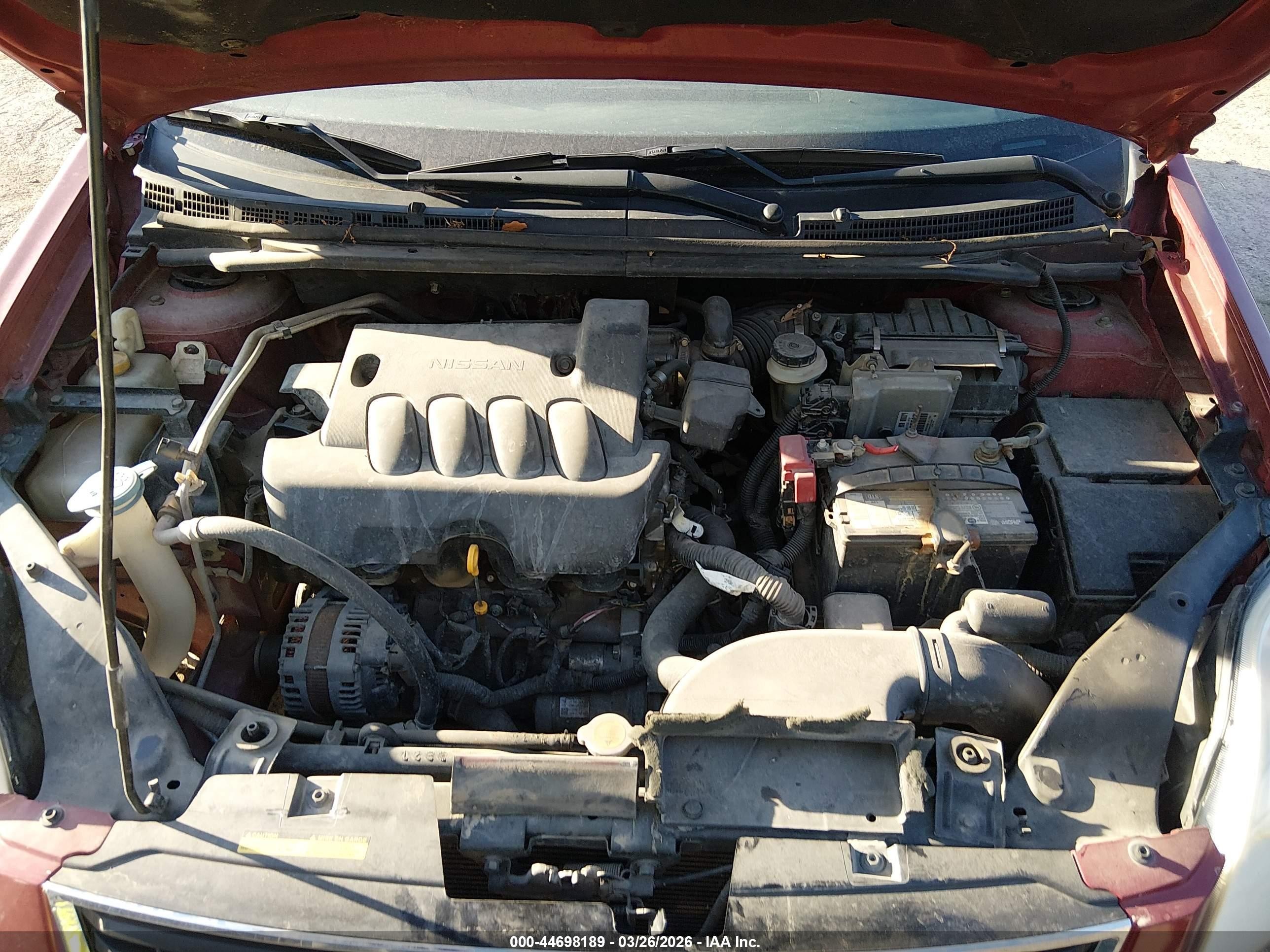 2012 Nissan Sentra 2.0 S Красный vin: 3N1AB6AP2CL785564