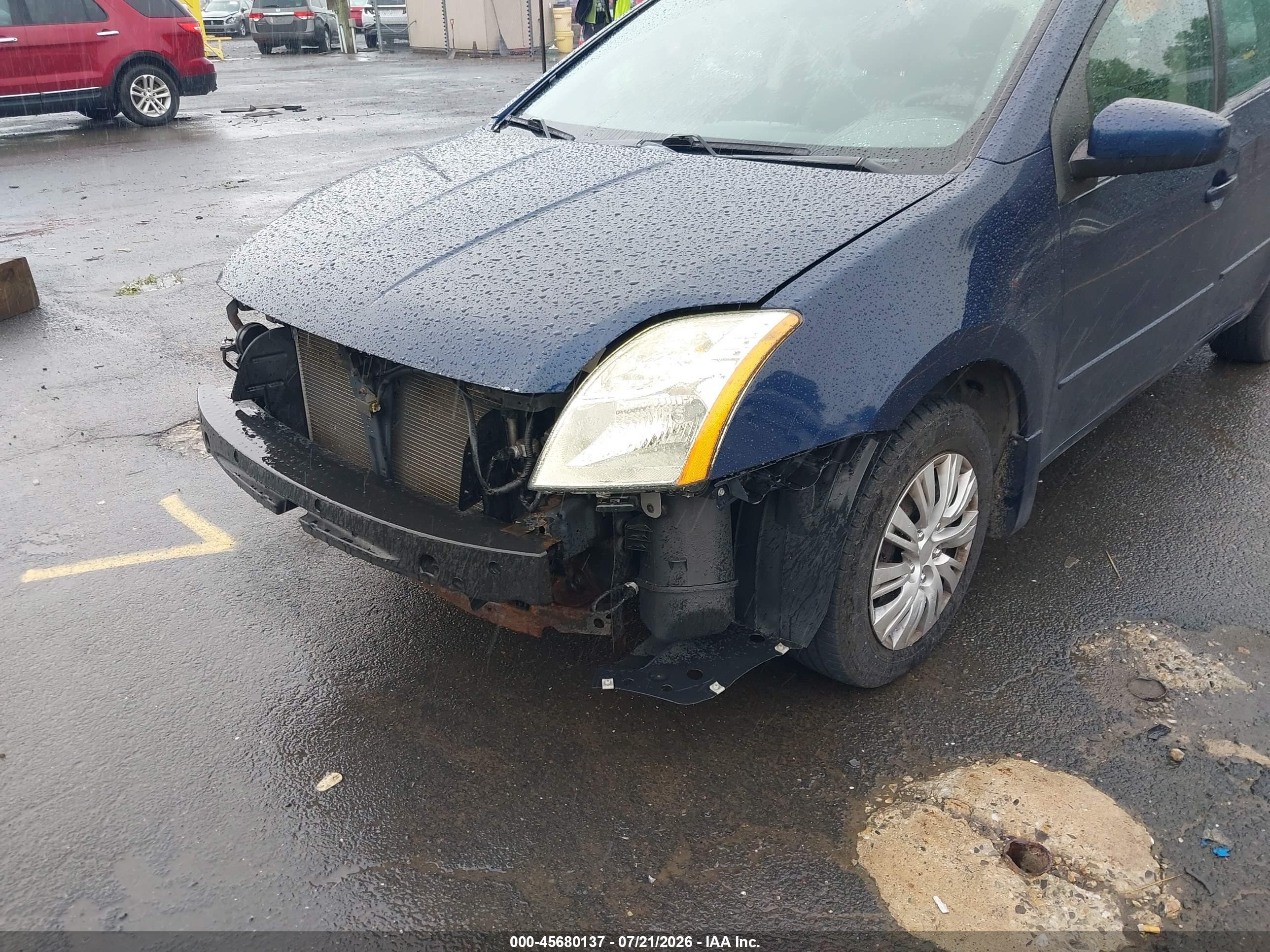 2010 Nissan Sentra 2.0 Blue vin: 3N1AB6AP3AL612598