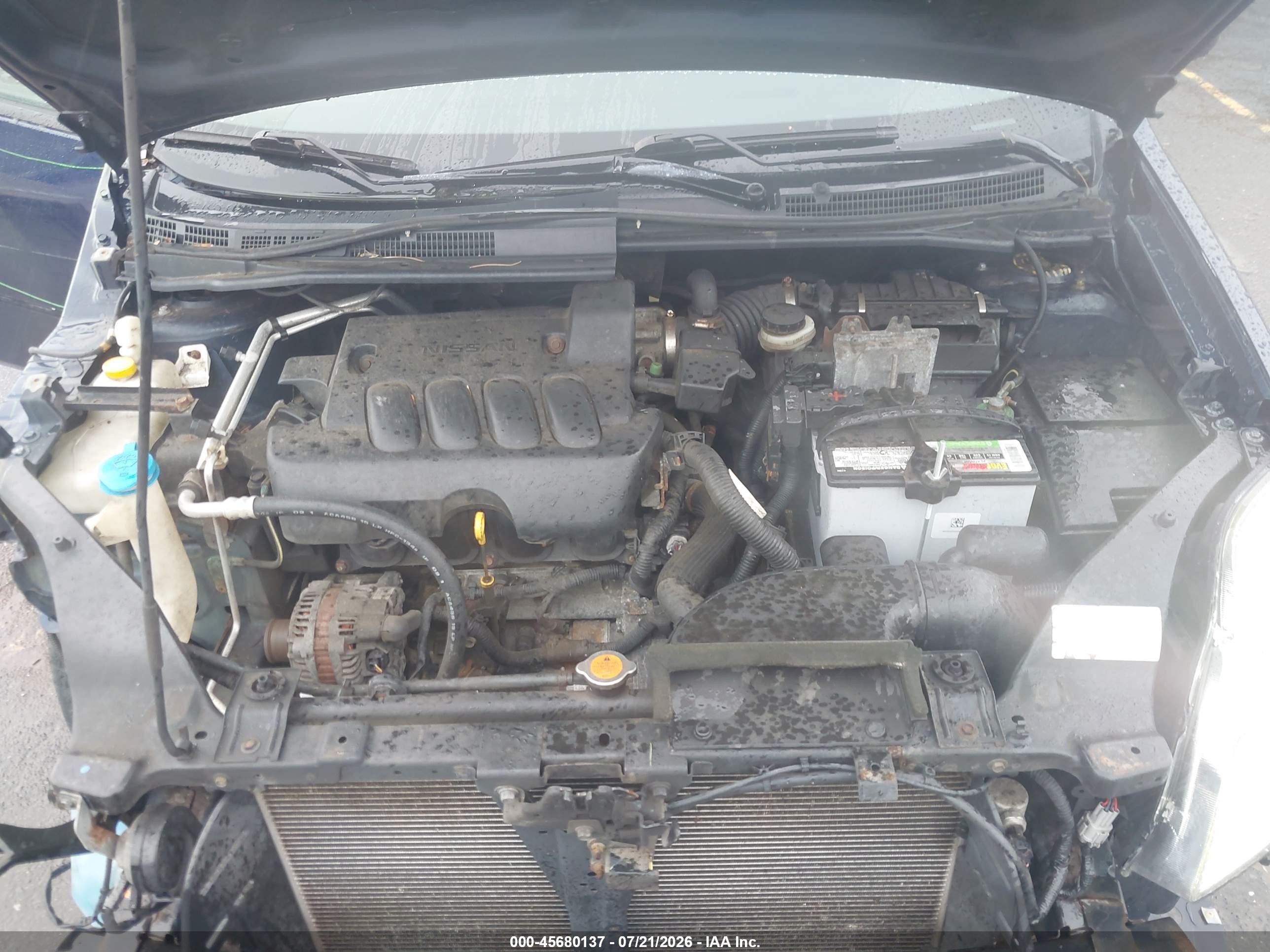 2010 Nissan Sentra 2.0 Blue vin: 3N1AB6AP3AL612598