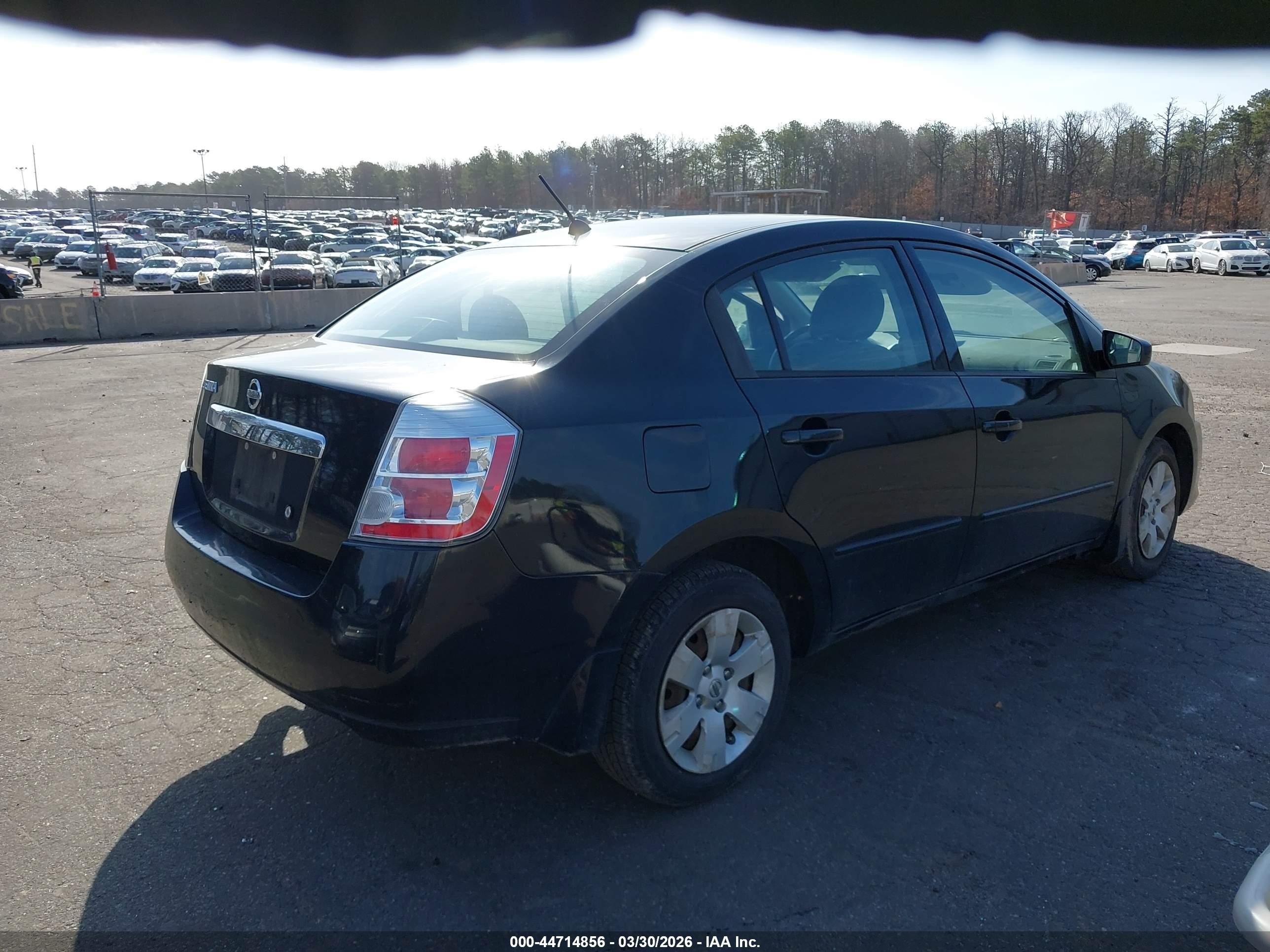 2010 Nissan Sentra 2.0 Black vin: 3N1AB6AP3AL615825
