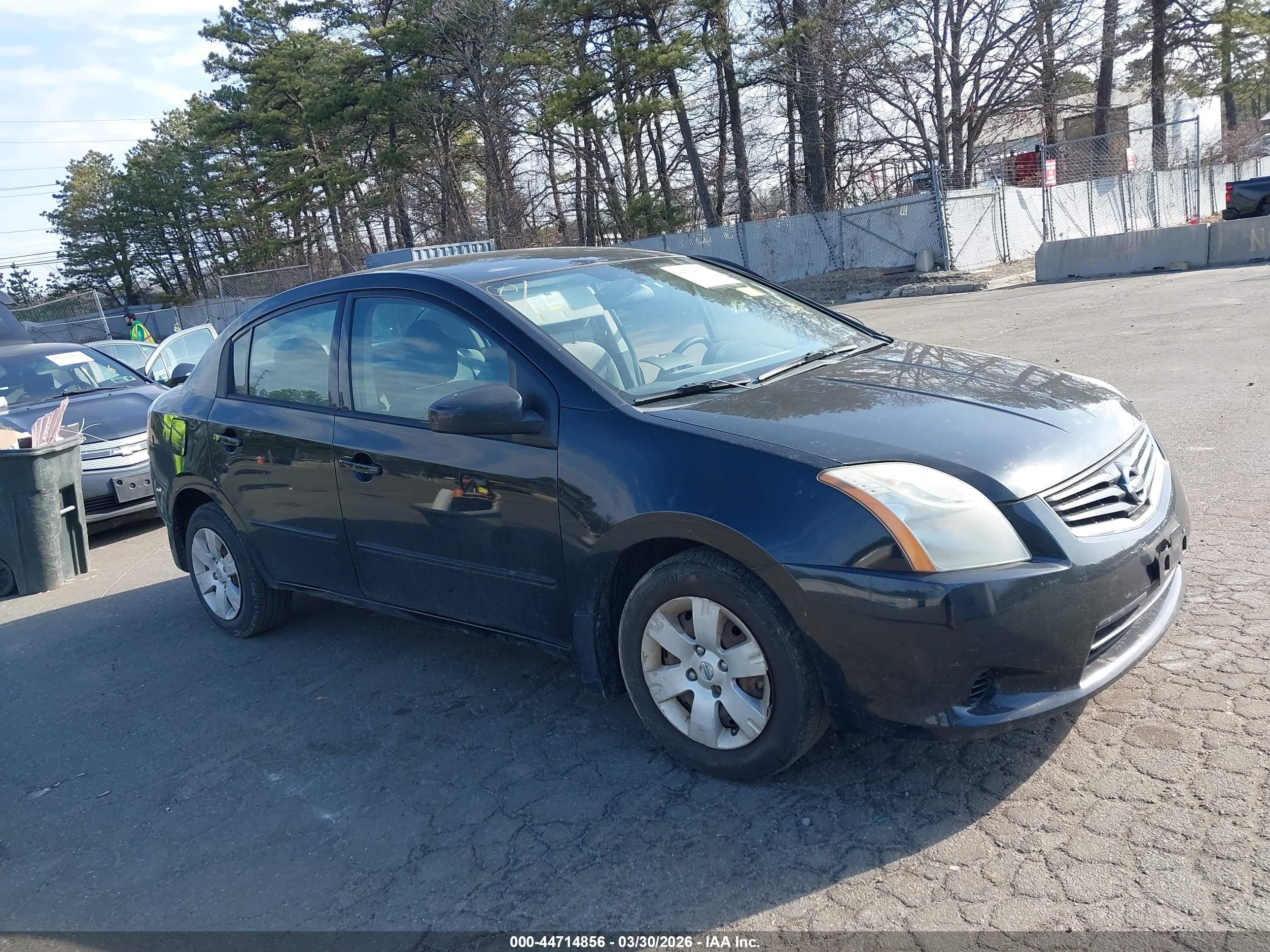 2010 Nissan Sentra 2.0 Black vin: 3N1AB6AP3AL615825
