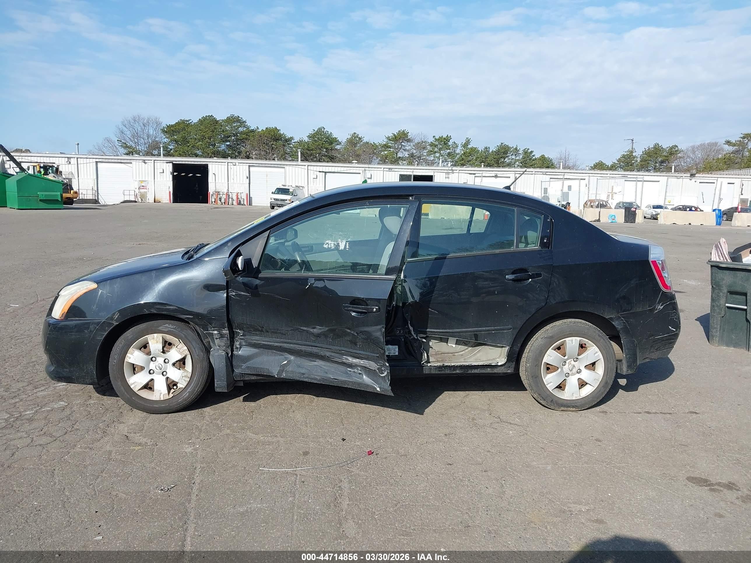 2010 Nissan Sentra 2.0 Black vin: 3N1AB6AP3AL615825
