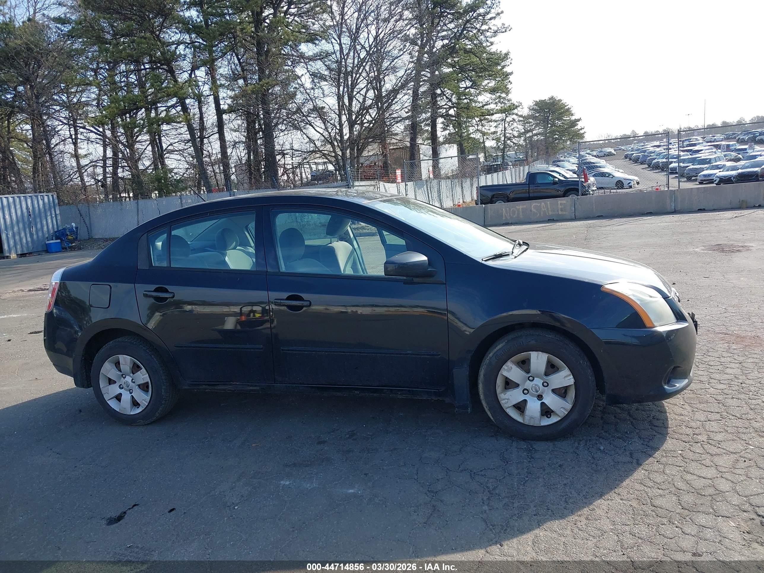 2010 Nissan Sentra 2.0 Black vin: 3N1AB6AP3AL615825
