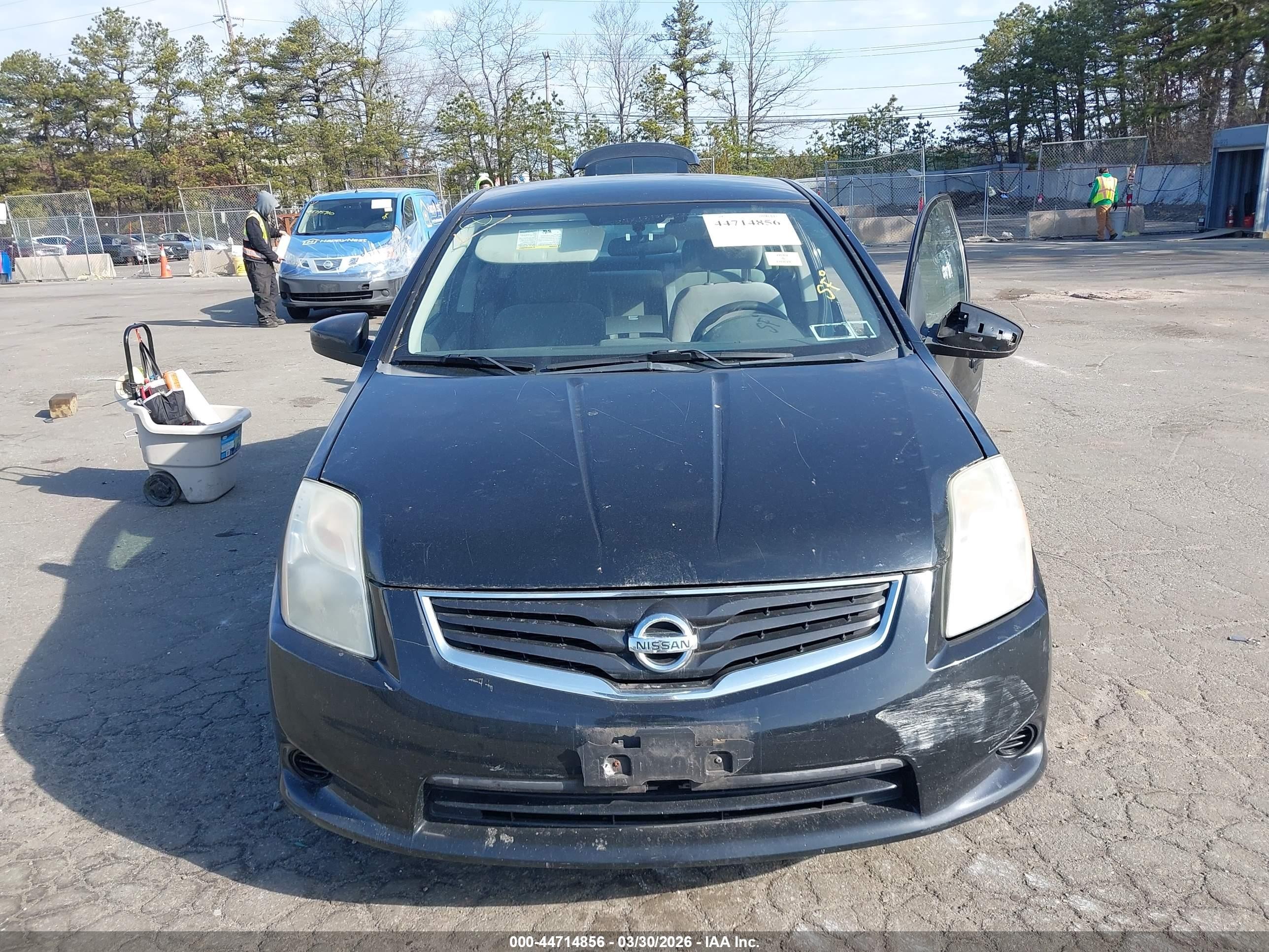 2010 Nissan Sentra 2.0 Black vin: 3N1AB6AP3AL615825