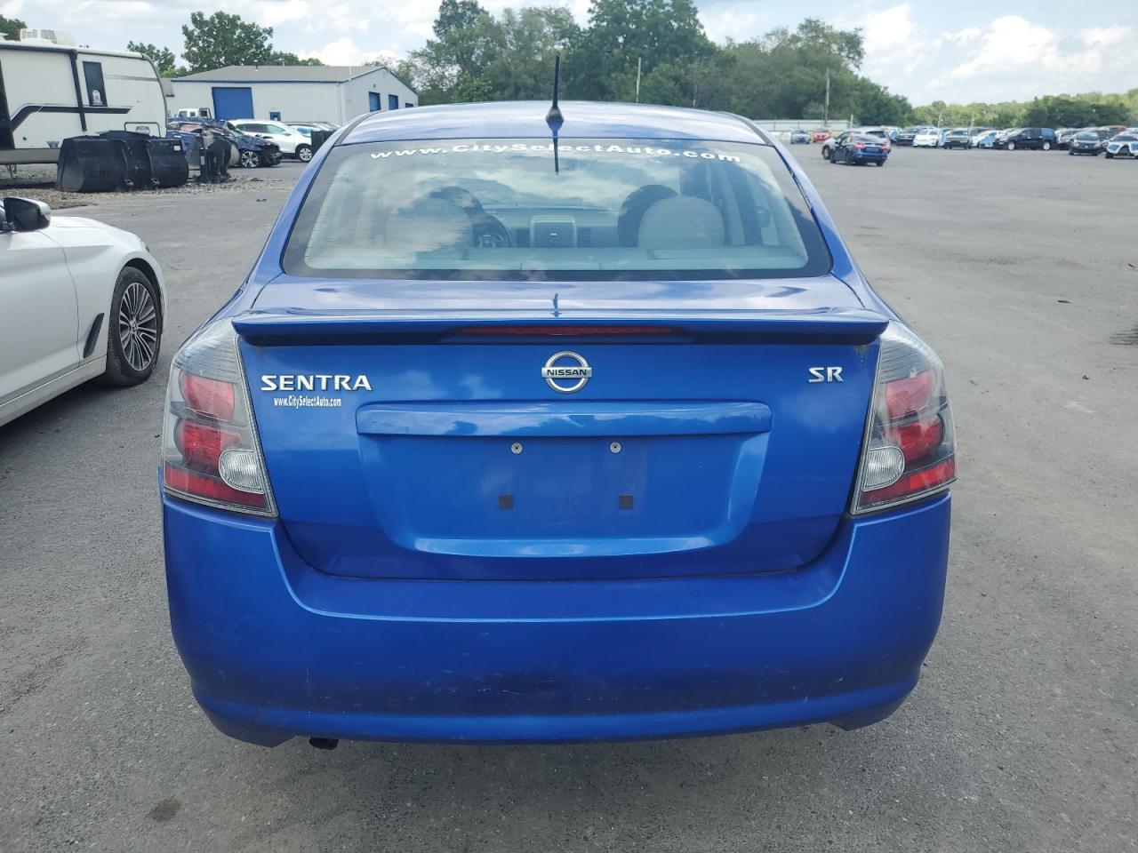 2010 Nissan Sentra 2.0 Синий vin: 3N1AB6AP3AL668721