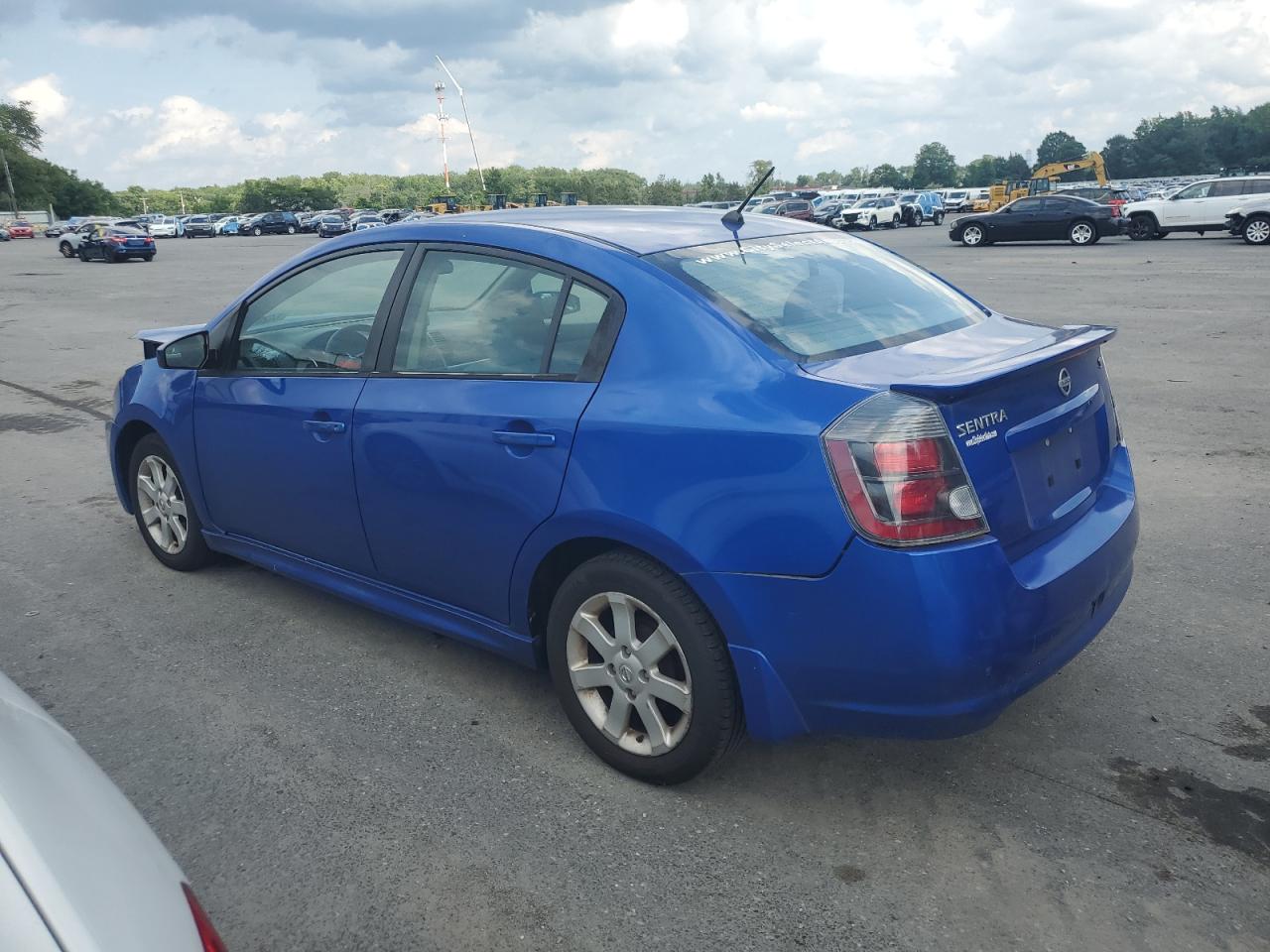 2010 Nissan Sentra 2.0 Синий vin: 3N1AB6AP3AL668721