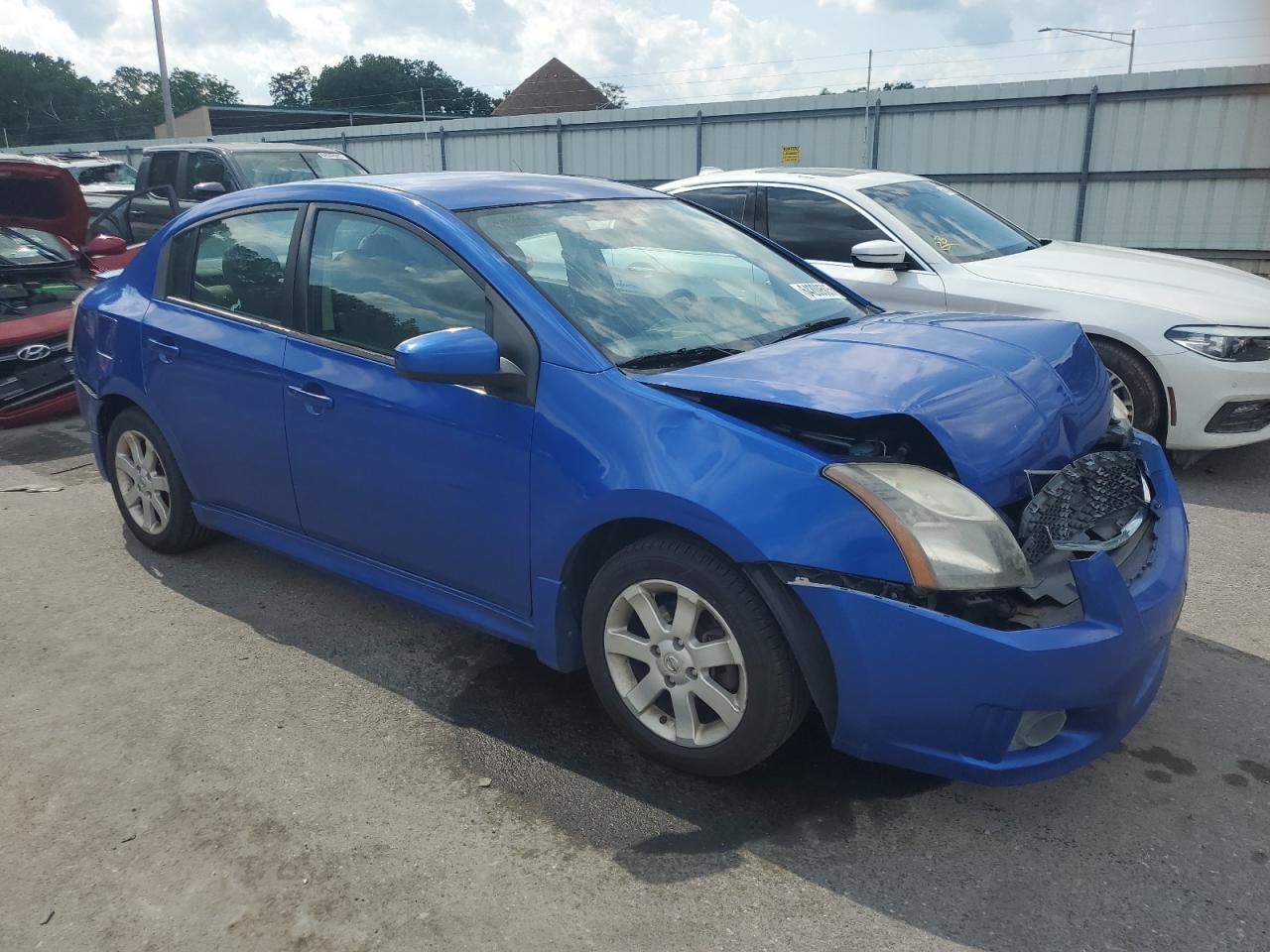2010 Nissan Sentra 2.0 Синий vin: 3N1AB6AP3AL668721