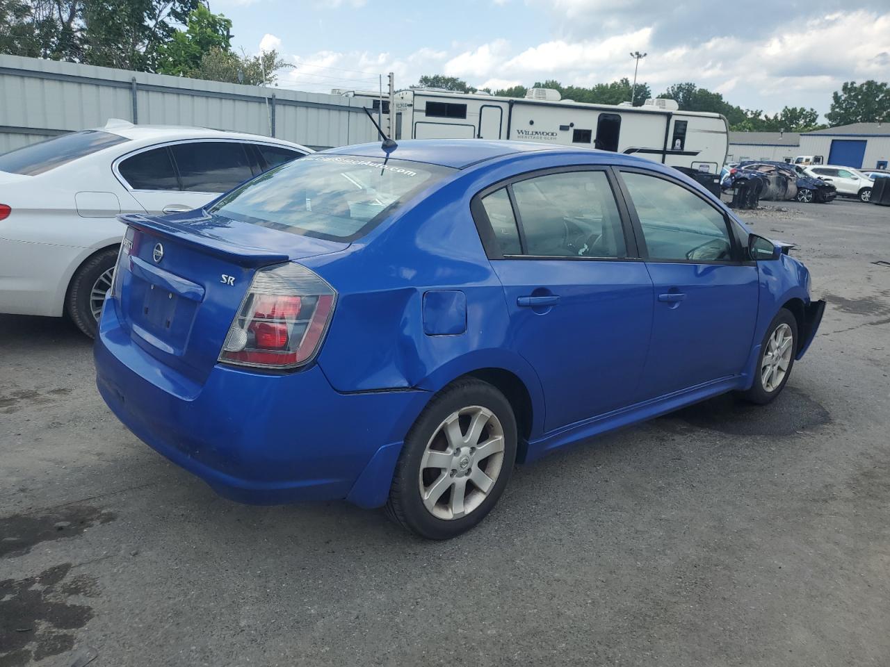 2010 Nissan Sentra 2.0 Синий vin: 3N1AB6AP3AL668721