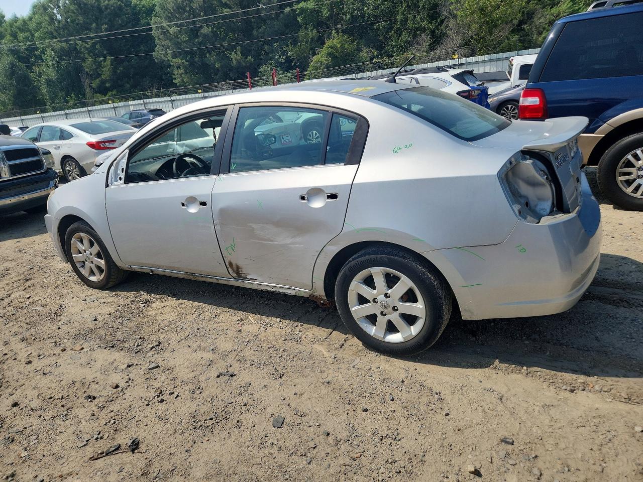 2010 Nissan Sentra 2.0 Silver vin: 3N1AB6AP3AL689472