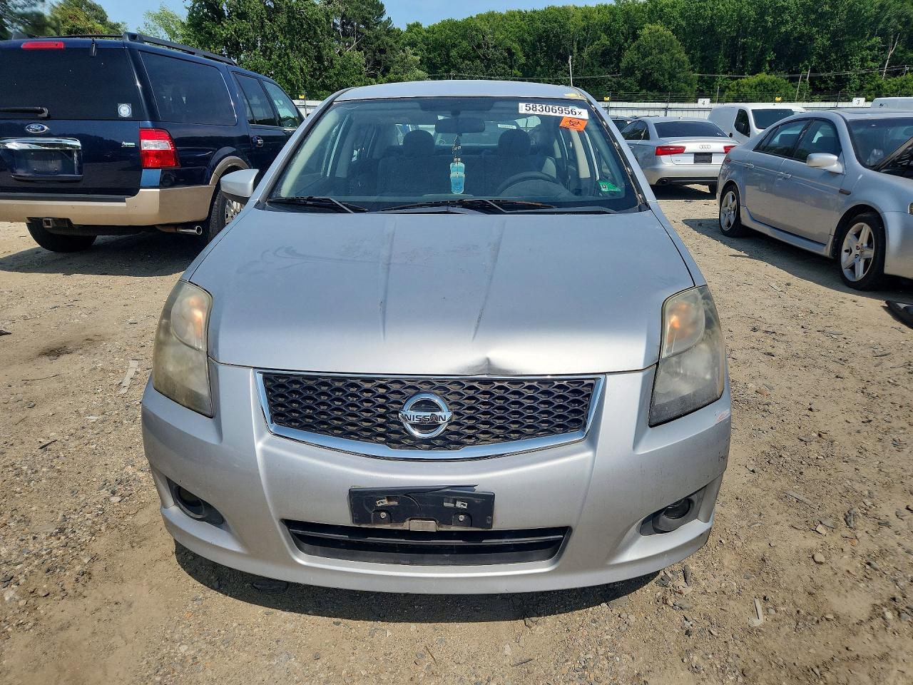 2010 Nissan Sentra 2.0 Silver vin: 3N1AB6AP3AL689472