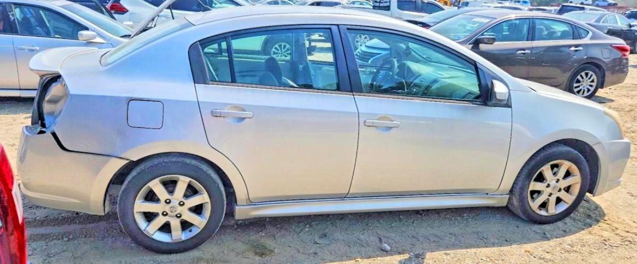 2010 Nissan Sentra 2.0 Silver vin: 3N1AB6AP3AL689472