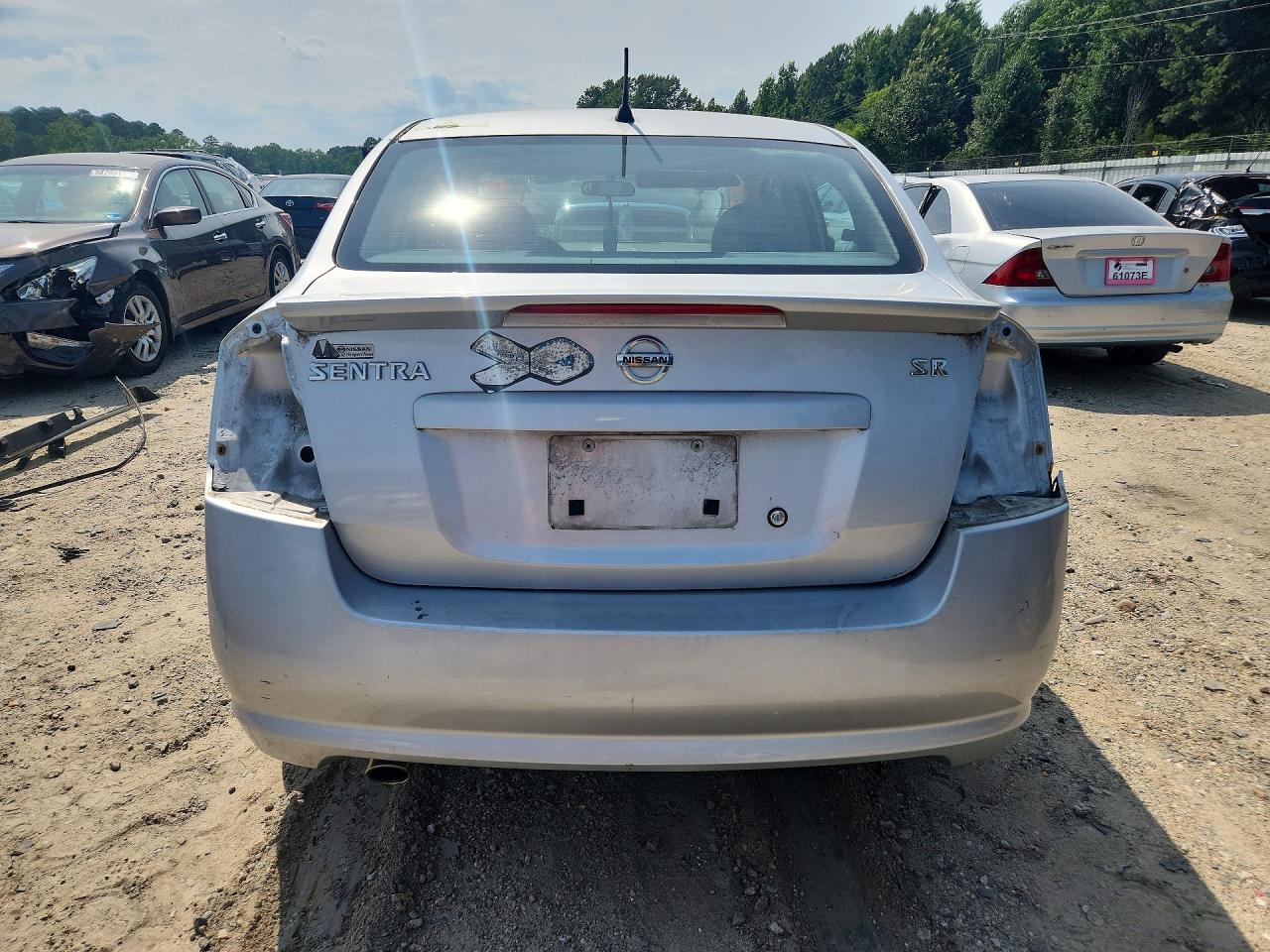 2010 Nissan Sentra 2.0 Silver vin: 3N1AB6AP3AL689472