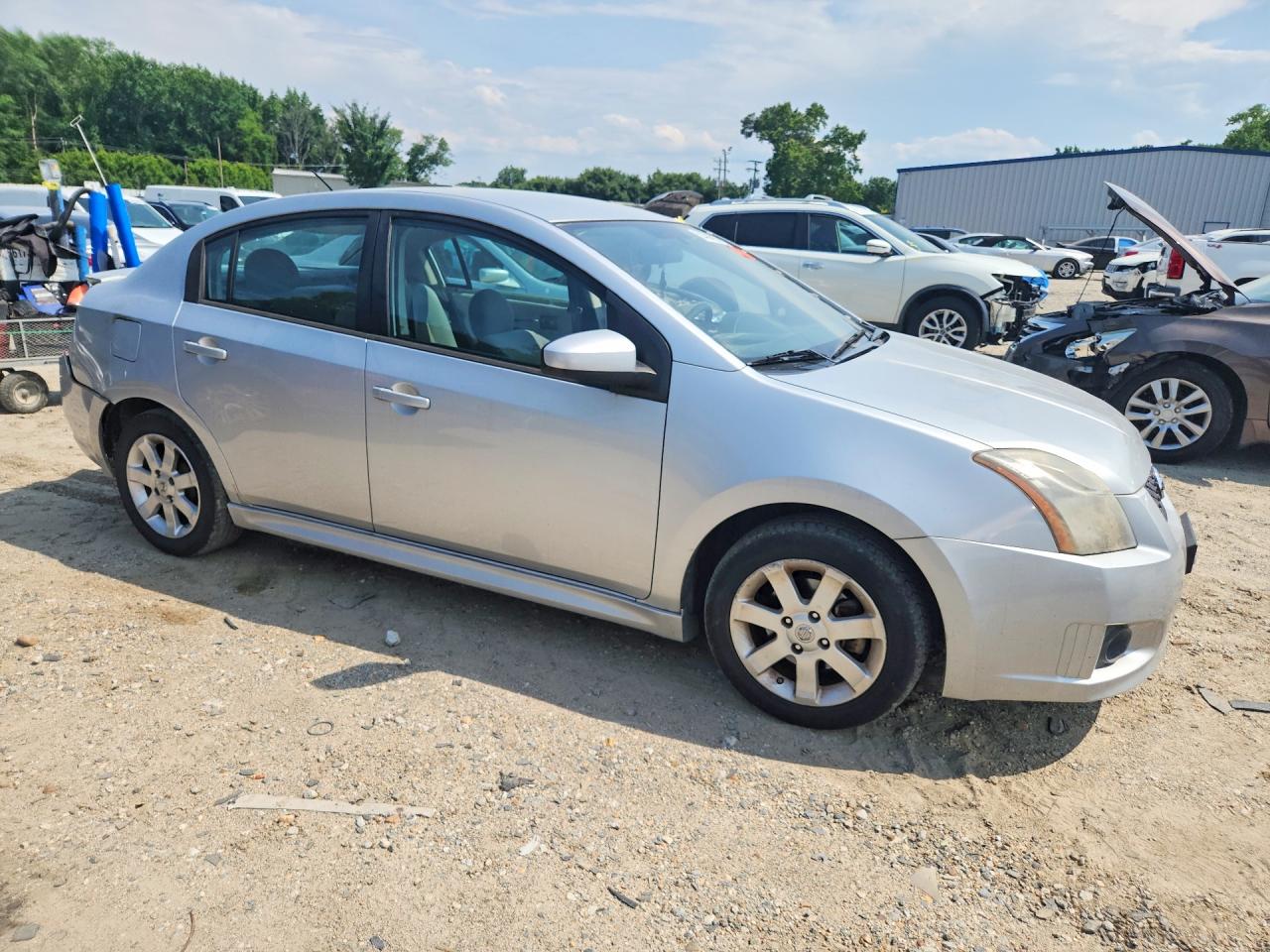 2010 Nissan Sentra 2.0 Silver vin: 3N1AB6AP3AL689472