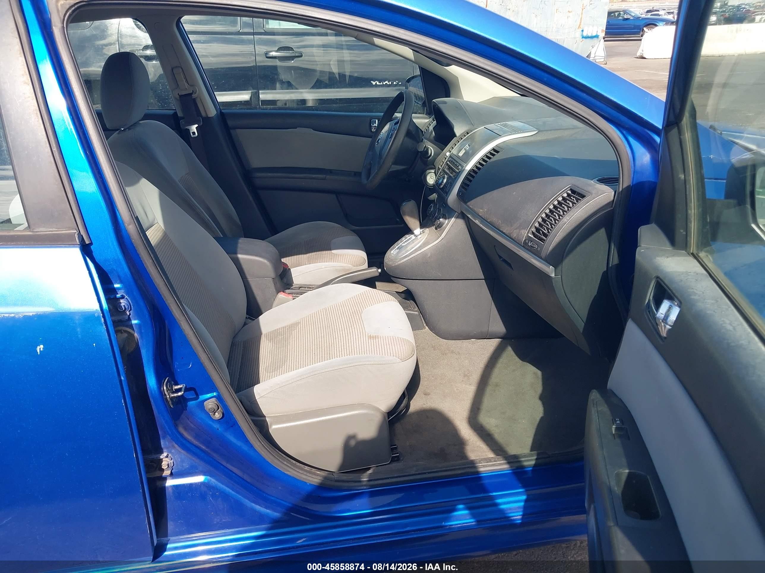 2010 Nissan Sentra 2.0sr Blue vin: 3N1AB6AP3AL692274