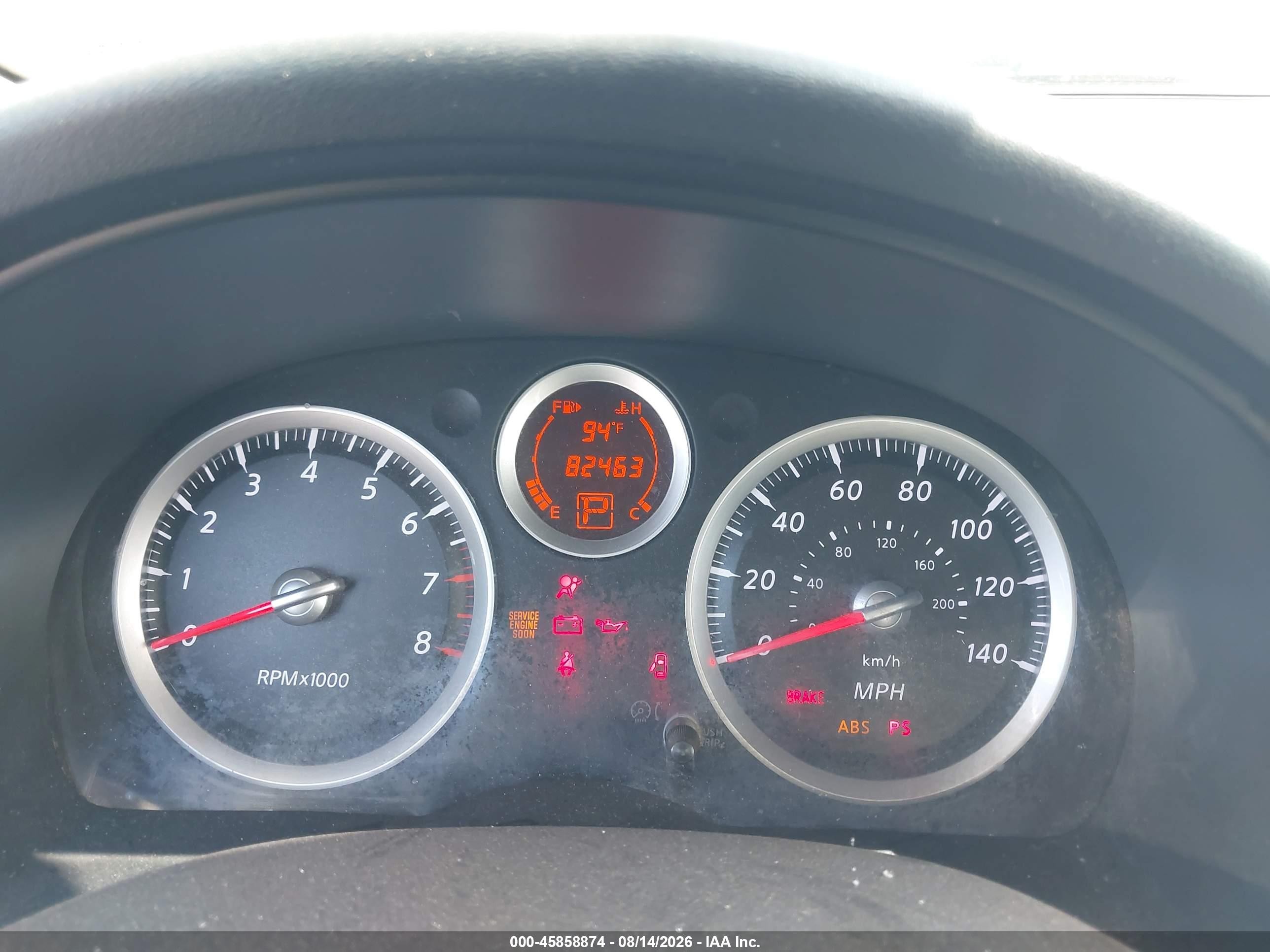 2010 Nissan Sentra 2.0sr Blue vin: 3N1AB6AP3AL692274