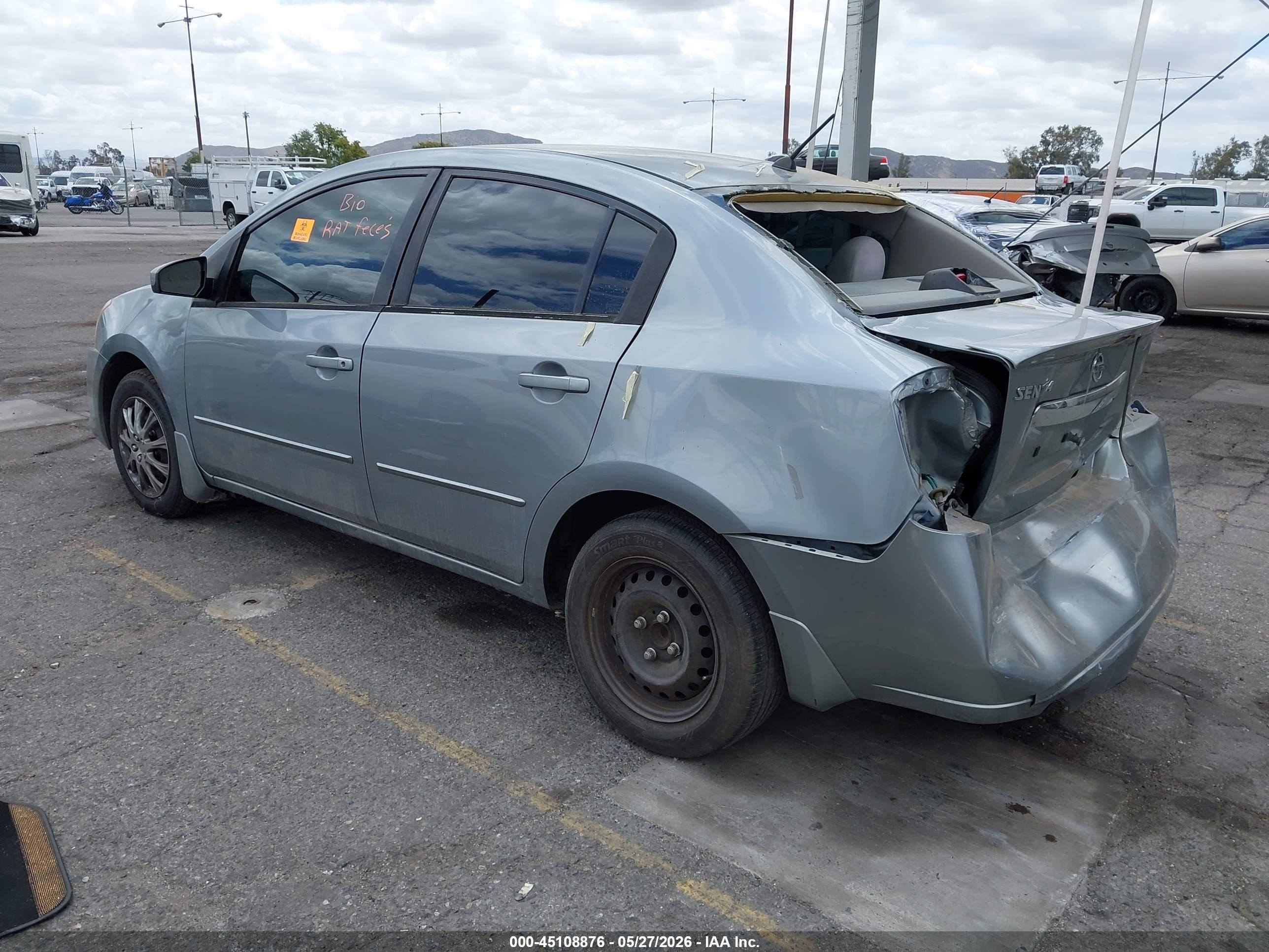 2010 Nissan Sentra 2.0/2.0s/sr/2.0sl Gray vin: 3N1AB6AP3AL697989