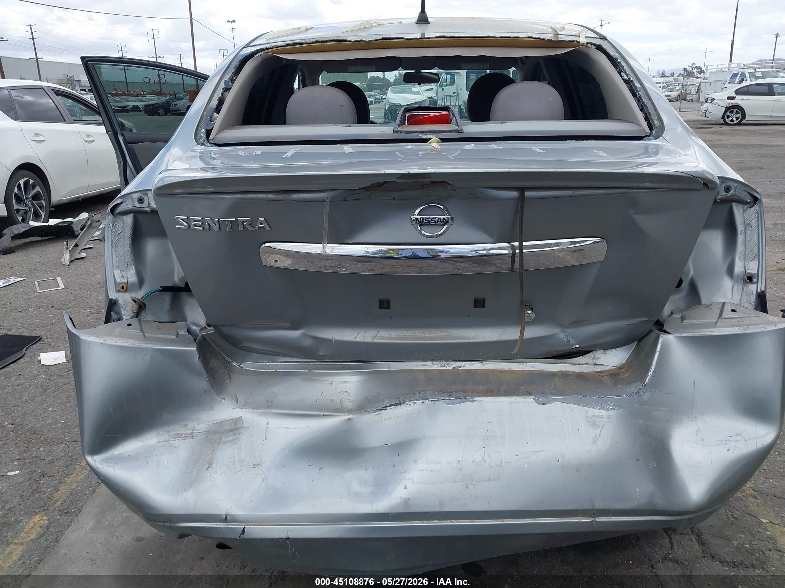 2010 Nissan Sentra 2.0/2.0s/sr/2.0sl Gray vin: 3N1AB6AP3AL697989