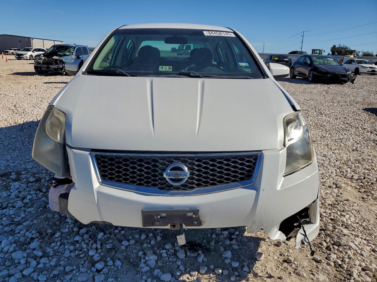 2010 Nissan Sentra 2.0 White vin: 3N1AB6AP3AL708876