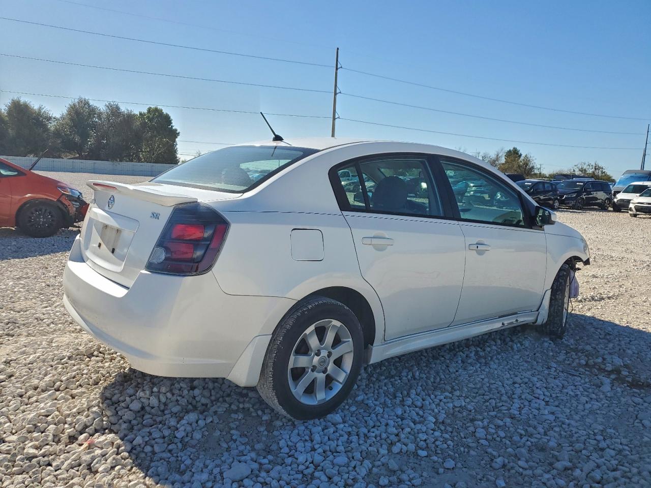 2010 Nissan Sentra 2.0 White vin: 3N1AB6AP3AL708876