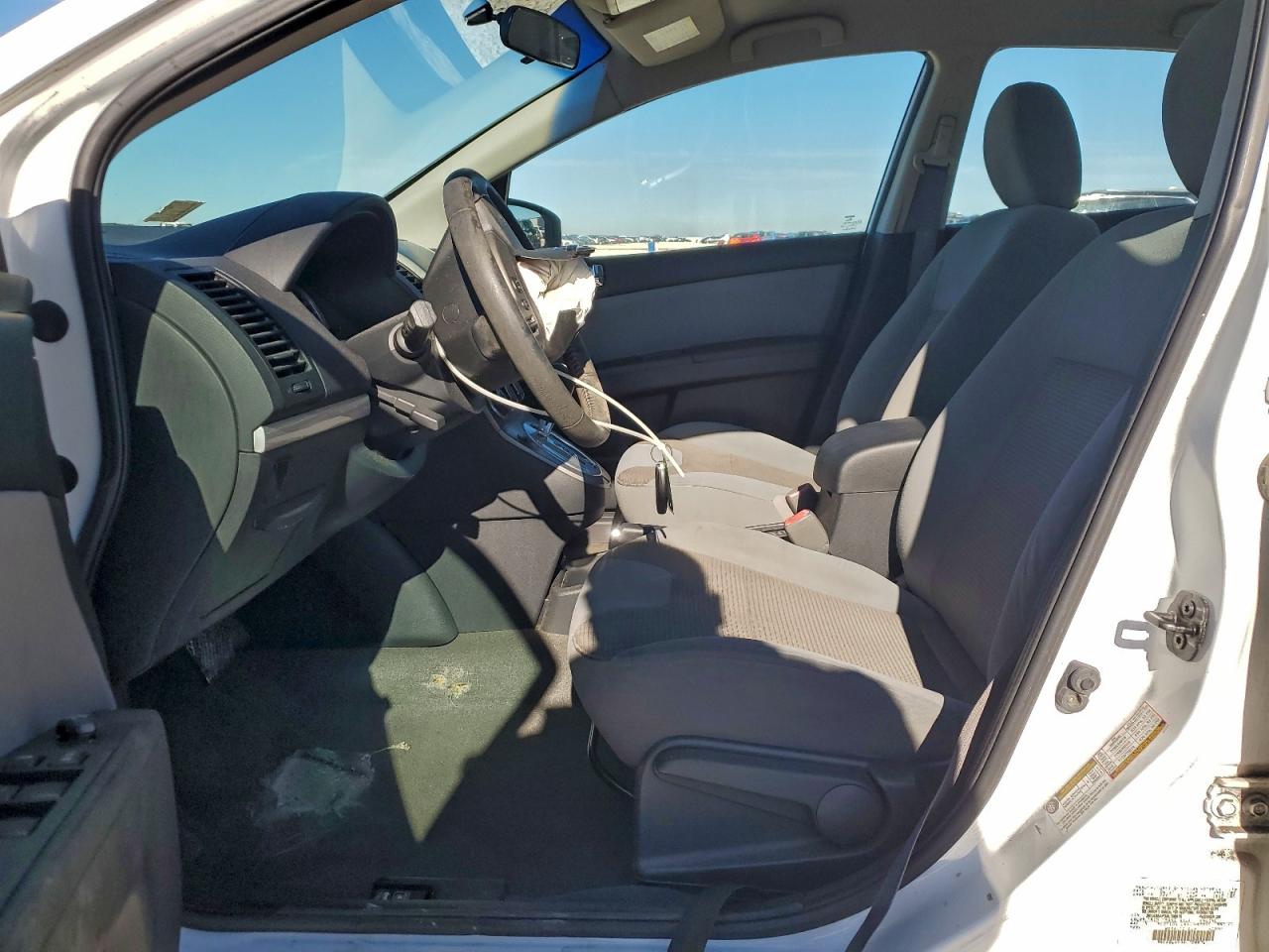 2010 Nissan Sentra 2.0 White vin: 3N1AB6AP3AL708876