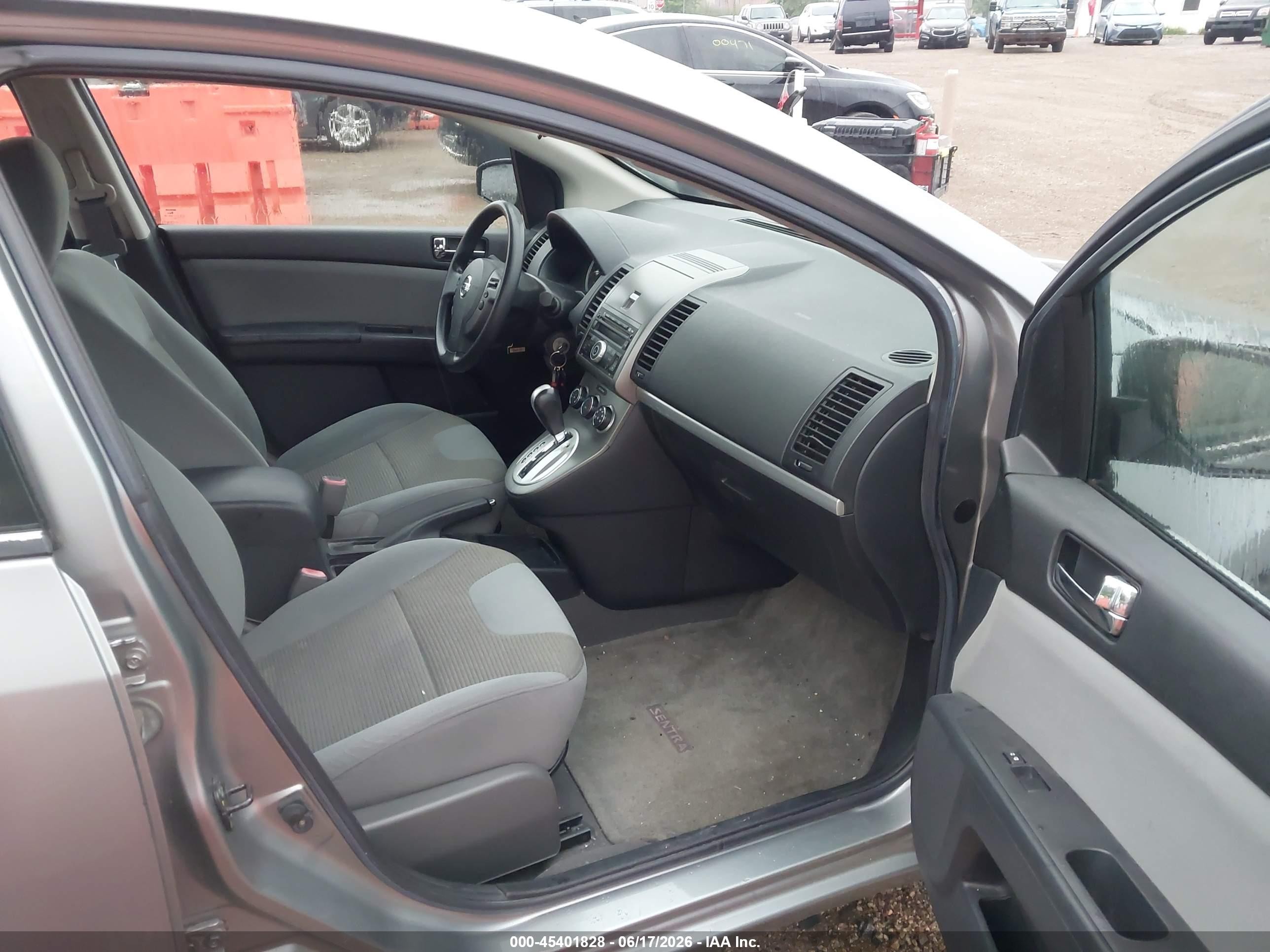 2010 Nissan Sentra 2.0s Gray vin: 3N1AB6AP3AL712331