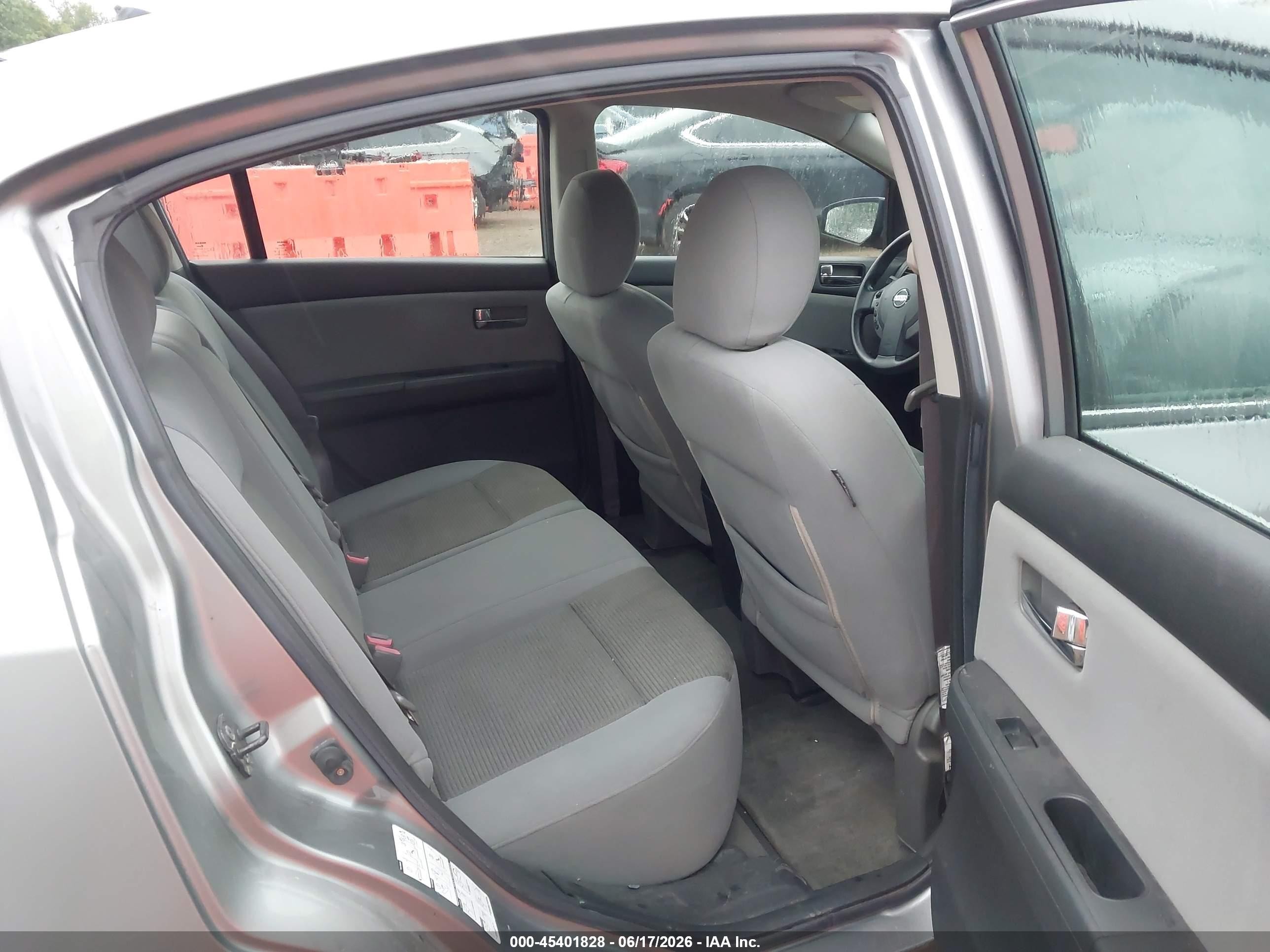 2010 Nissan Sentra 2.0s Gray vin: 3N1AB6AP3AL712331