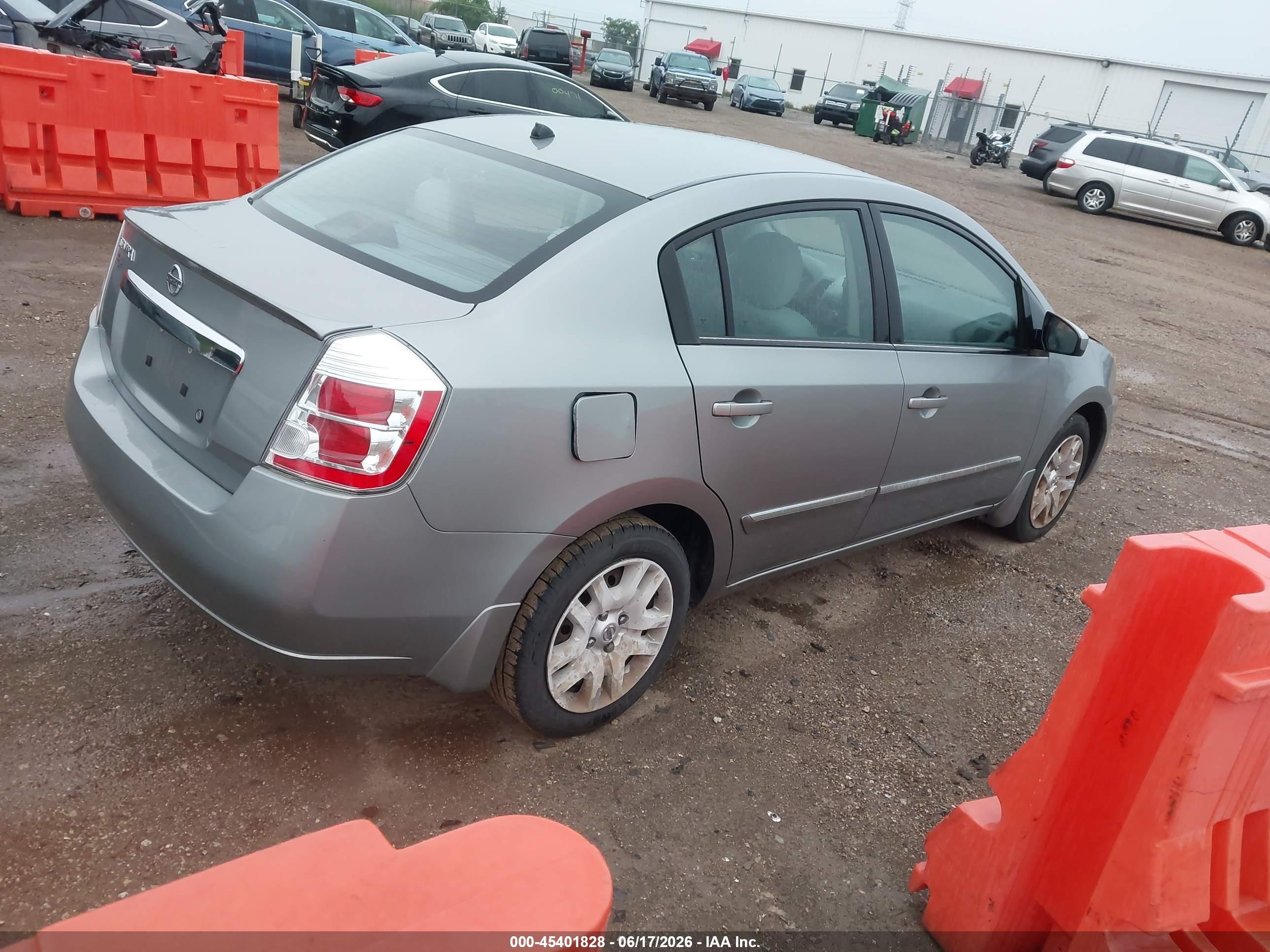 2010 Nissan Sentra 2.0s Gray vin: 3N1AB6AP3AL712331