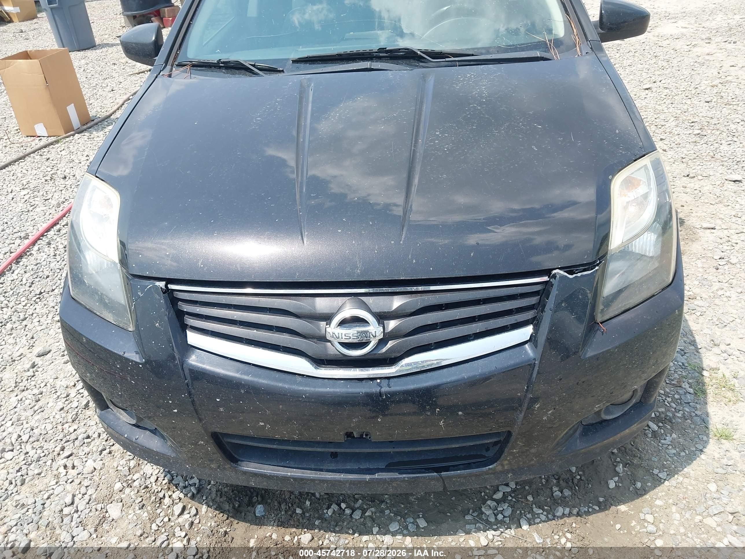 2010 Nissan Sentra 2.0sl Black vin: 3N1AB6AP3AL719568