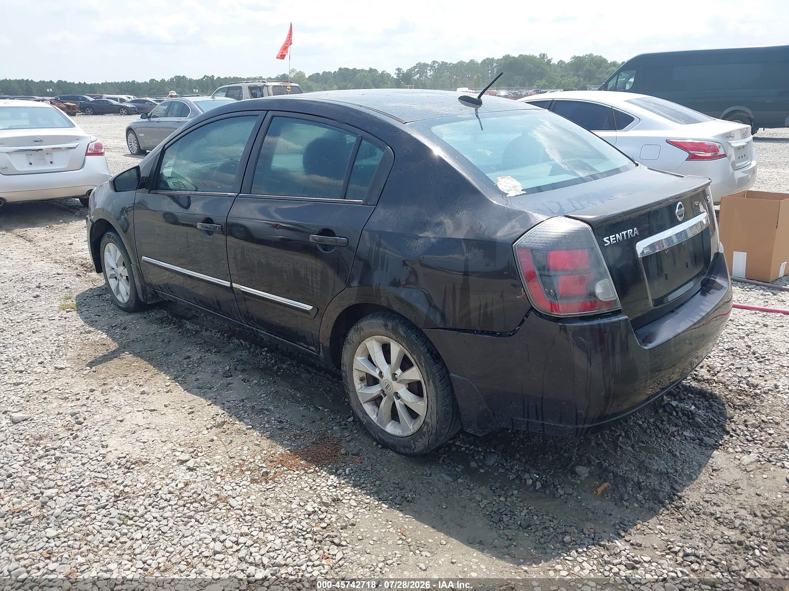 2010 Nissan Sentra 2.0sl Black vin: 3N1AB6AP3AL719568