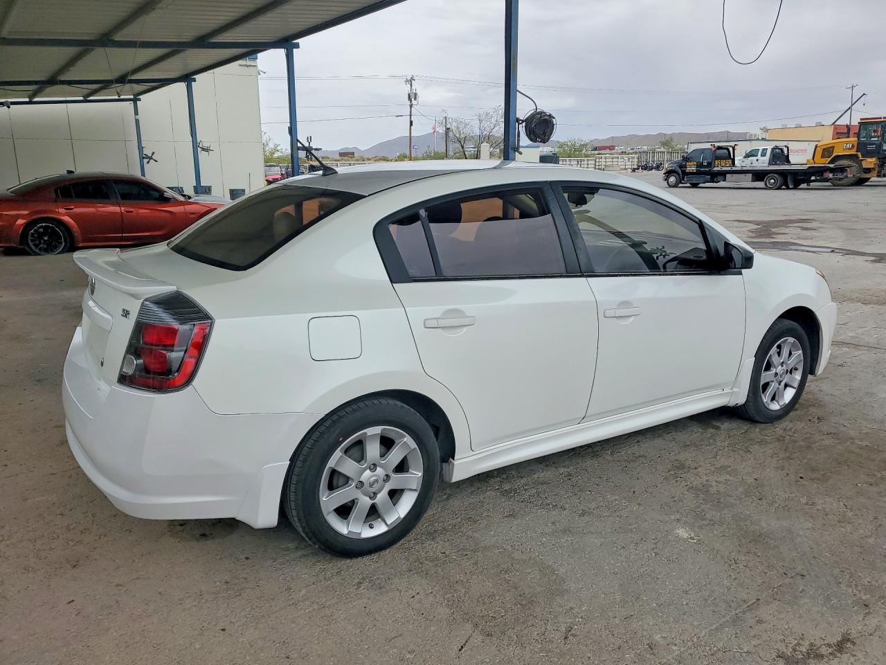 2010 Nissan Sentra 1.8 S/sv/sr/sl White vin: 3N1AB6AP3AL724723