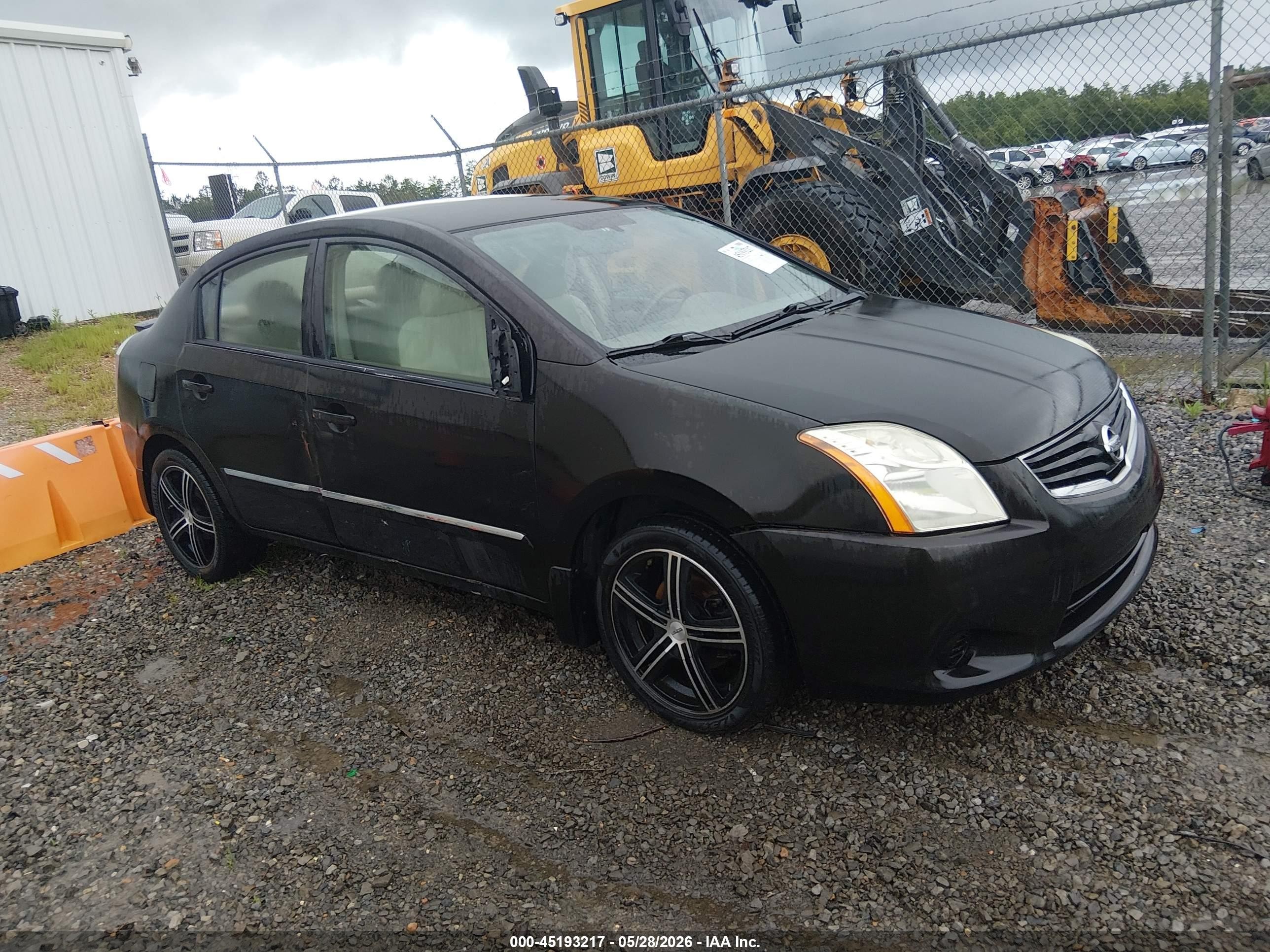 2011 Nissan Sentra 2.0s Black vin: 3N1AB6AP3BL628074
