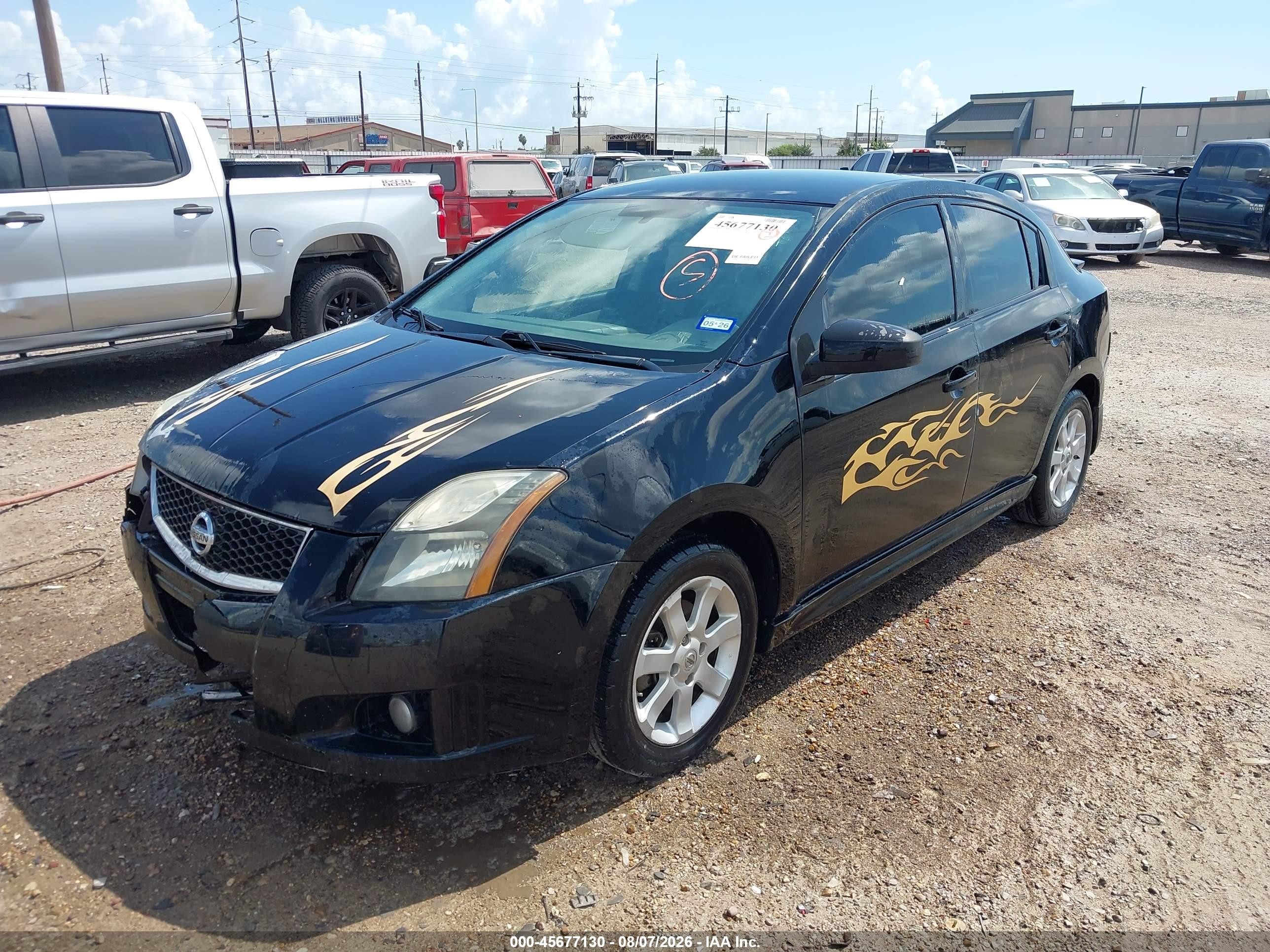 2011 Nissan Sentra 2.0sr Black vin: 3N1AB6AP3BL628320